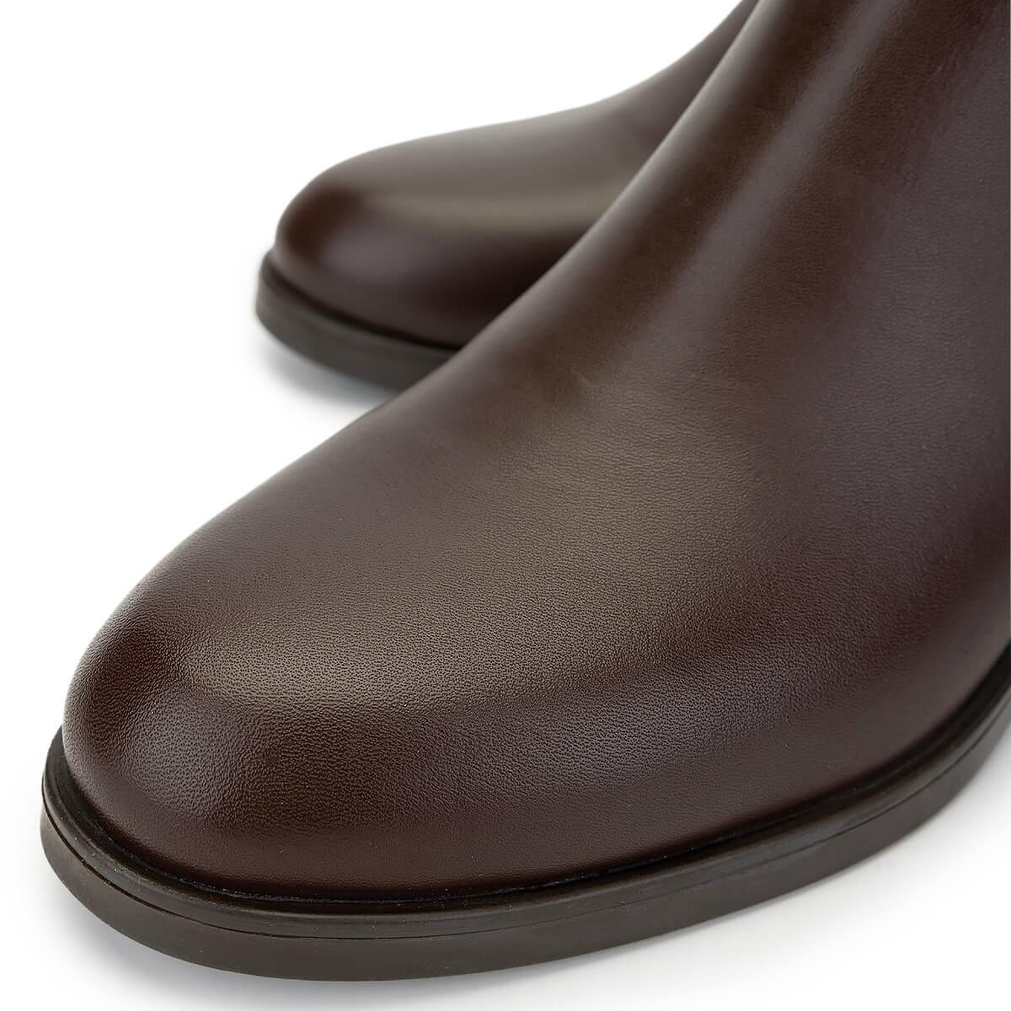 Tamer Tanca Kadın Hakiki Deri Kahverengi Topuklu Bot