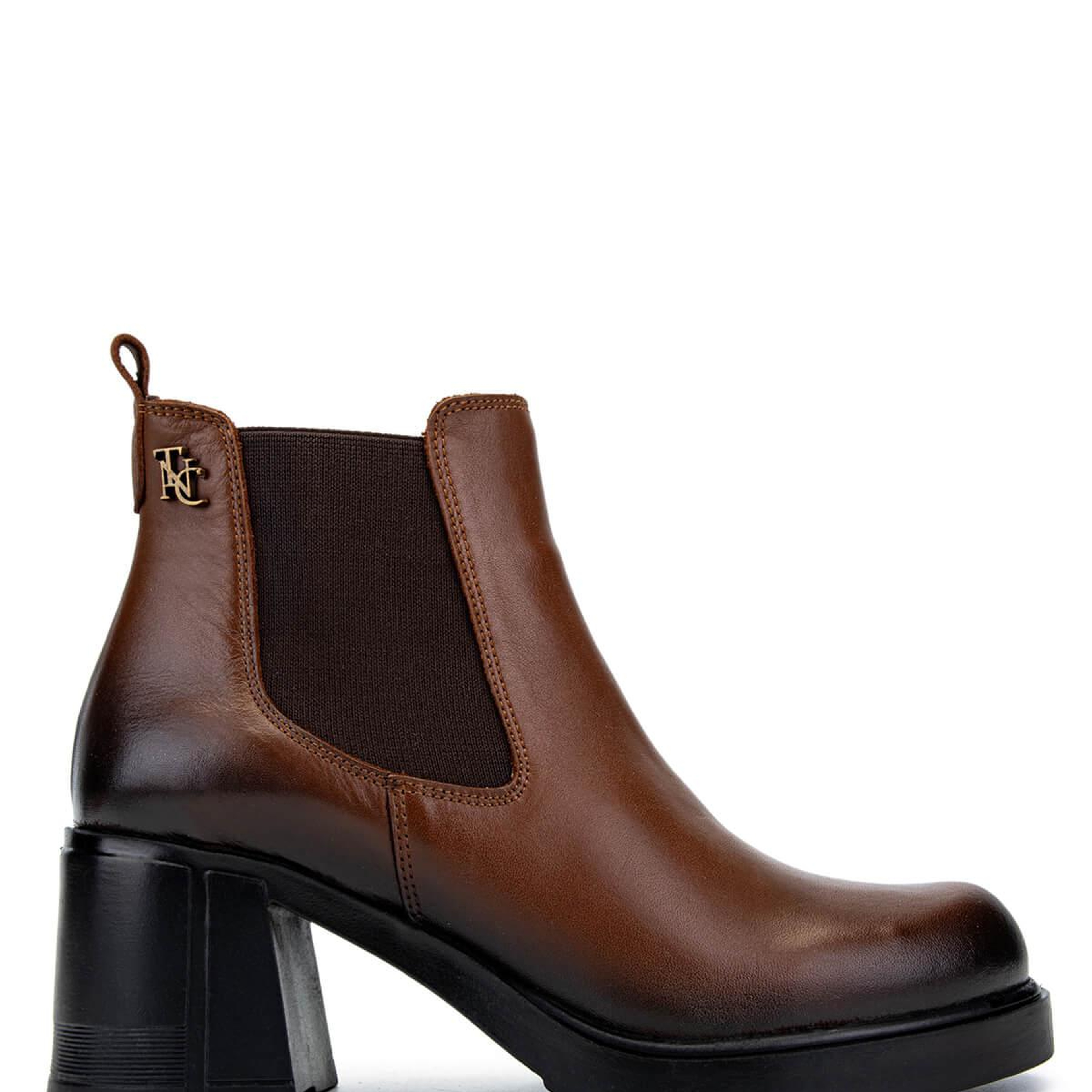 Tamer Tanca Kadın Hakiki Deri Taba Deri Casual Bot