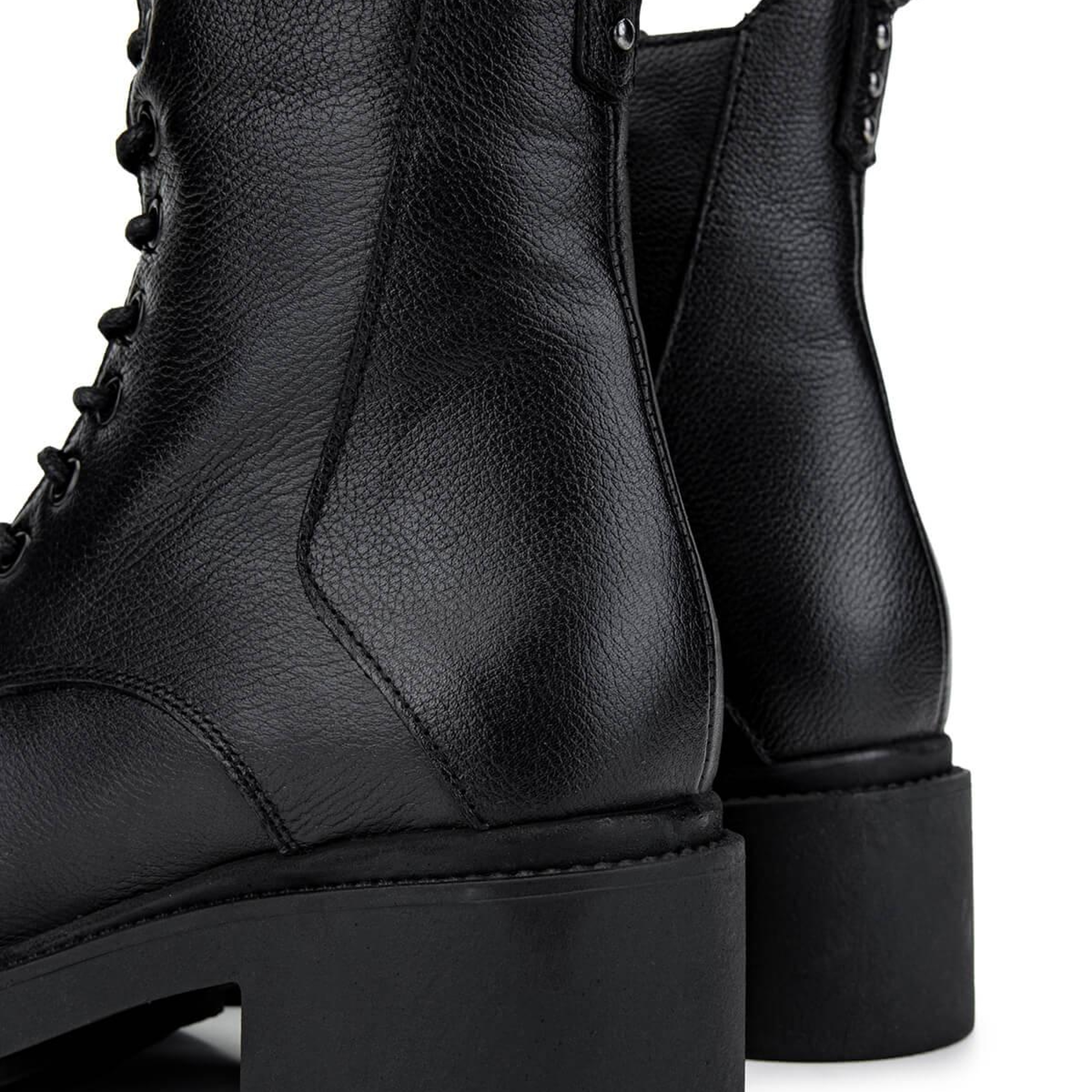 Tamer Tanca Kadın Hakiki Deri Siyah Deri Casual Bot