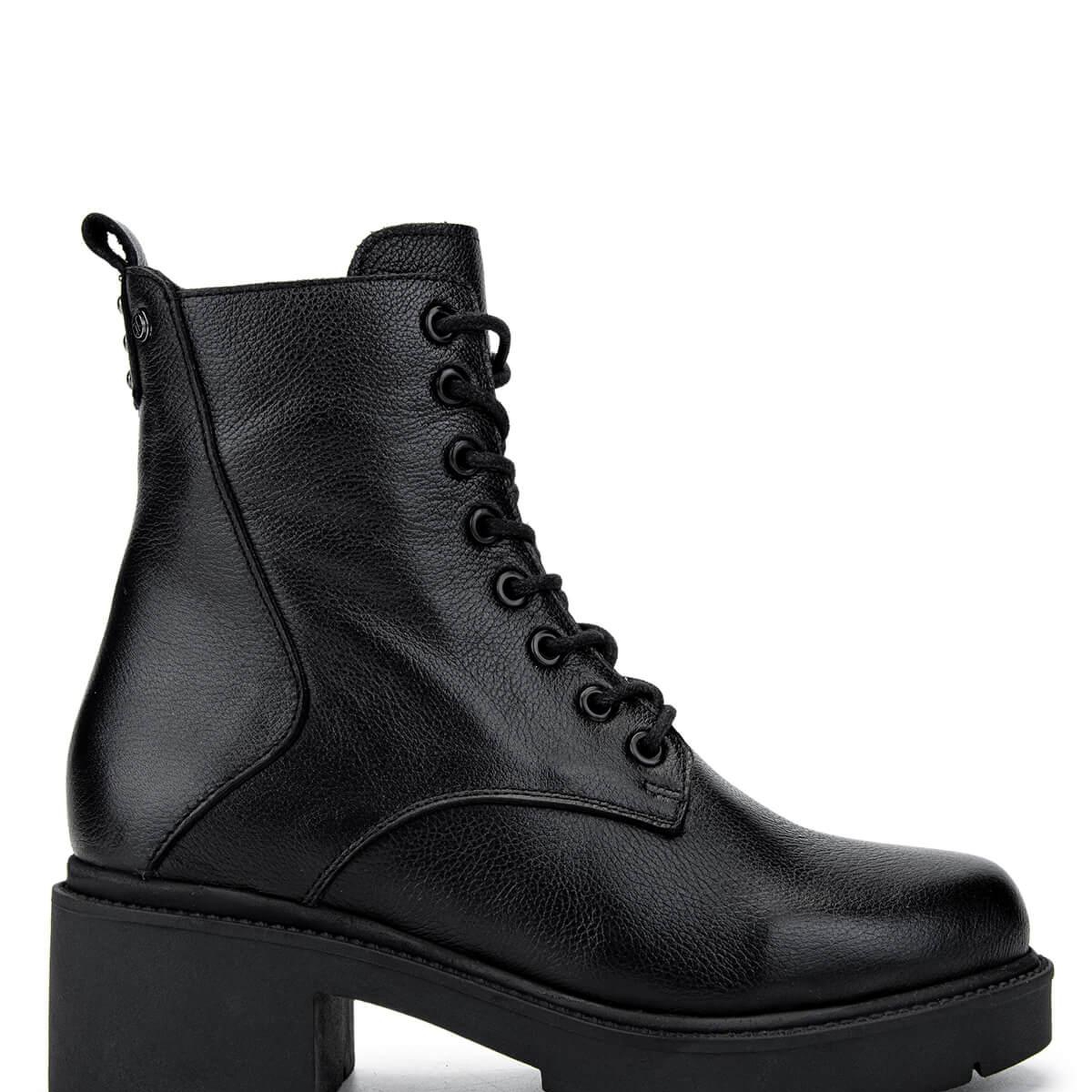 Tamer Tanca Kadın Hakiki Deri Siyah Deri Casual Bot