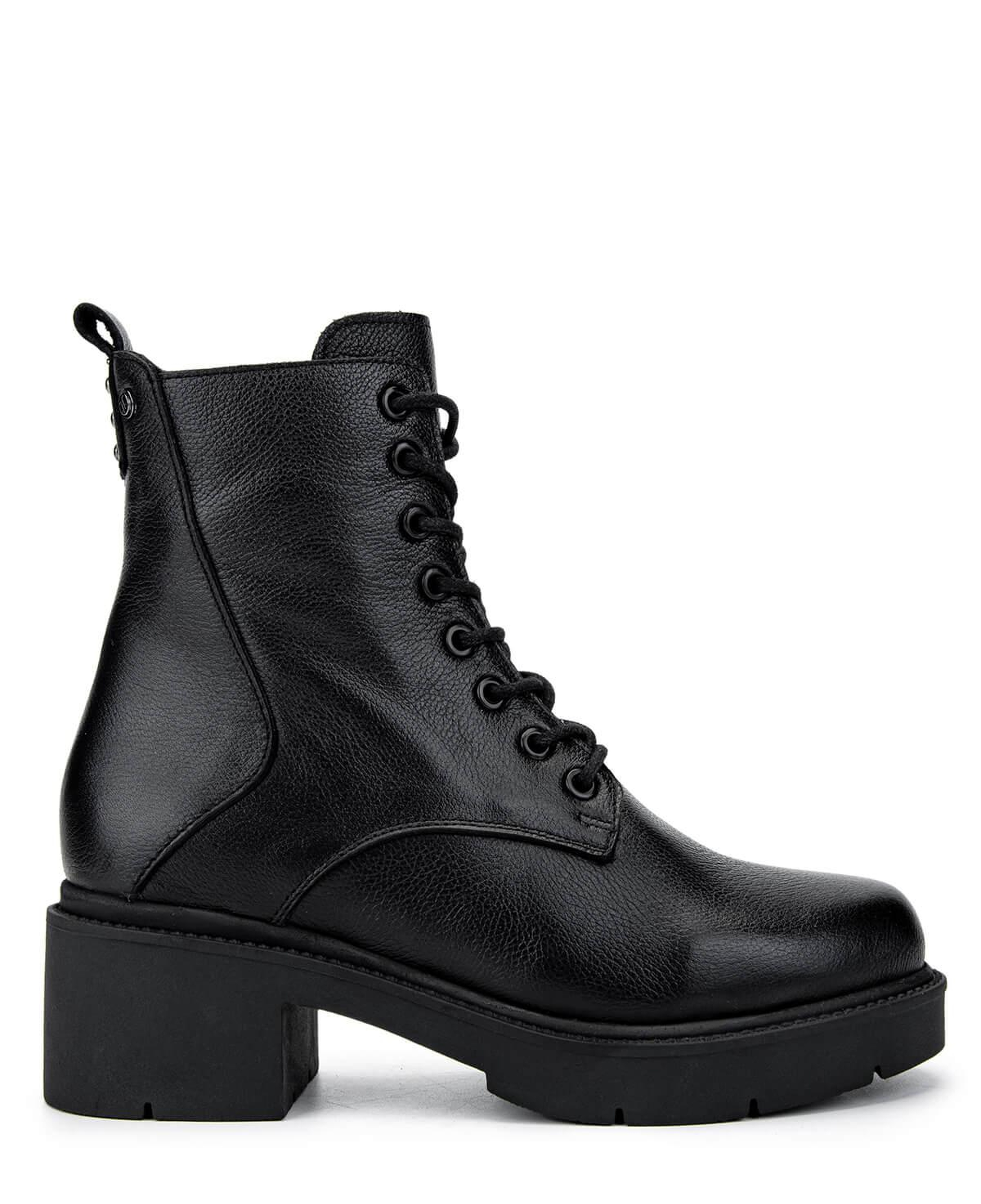 Tamer Tanca Kadın Hakiki Deri Siyah Deri Casual Bot