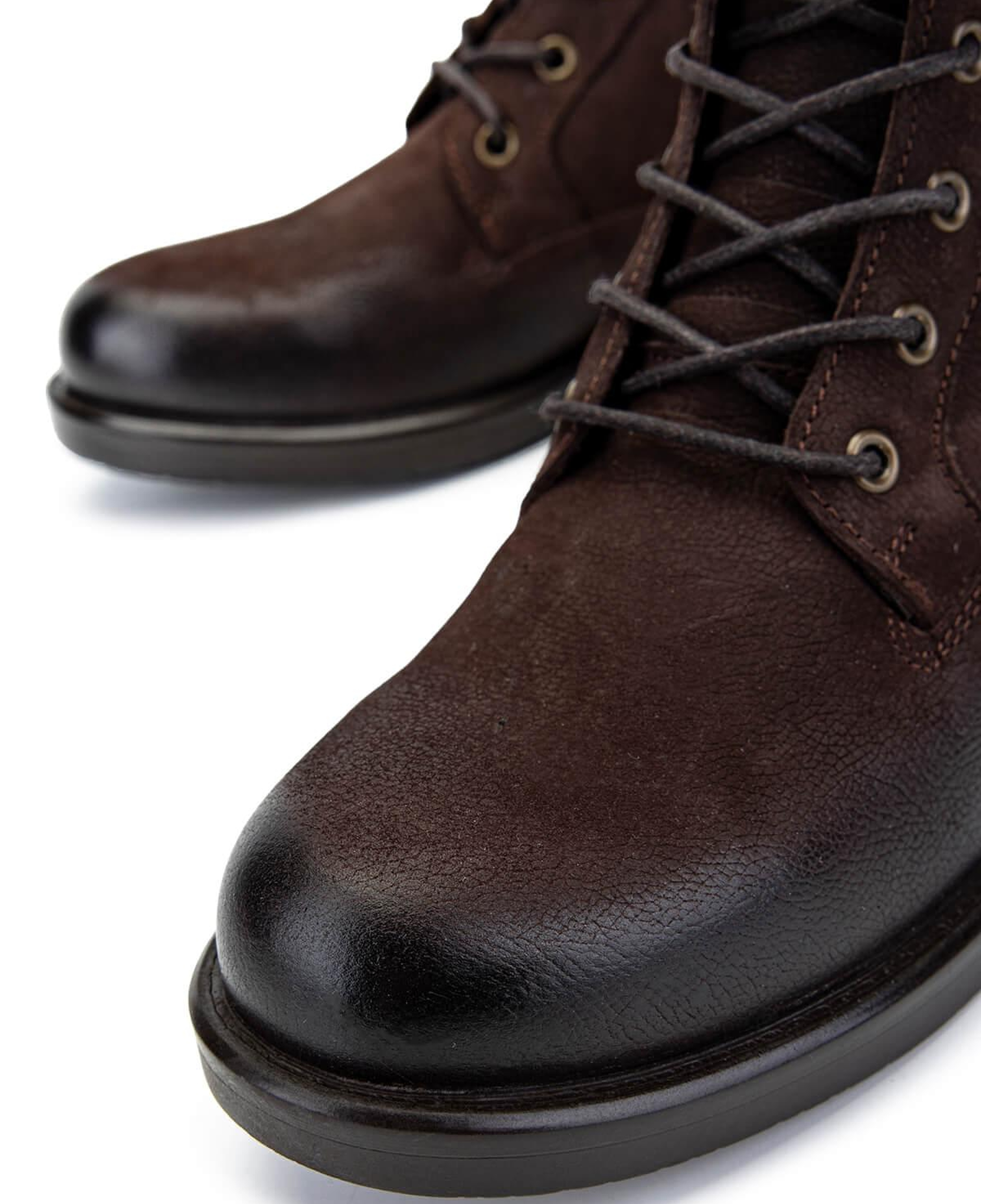 Tamer Tanca Kadın Hakiki Deri Kahverengi Nubuk Casual Bot