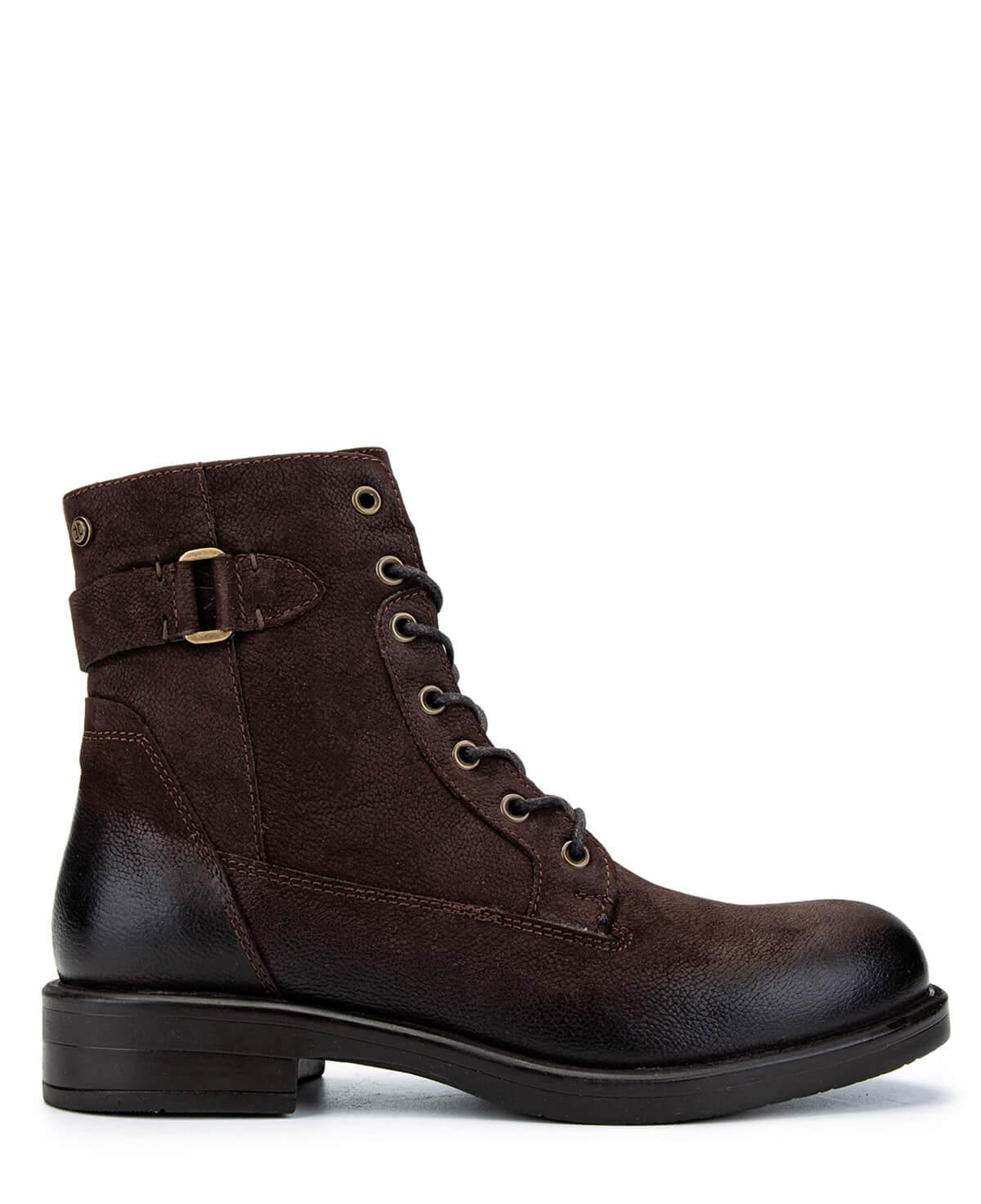 Tamer Tanca Kadın Hakiki Deri Kahverengi Nubuk Casual Bot