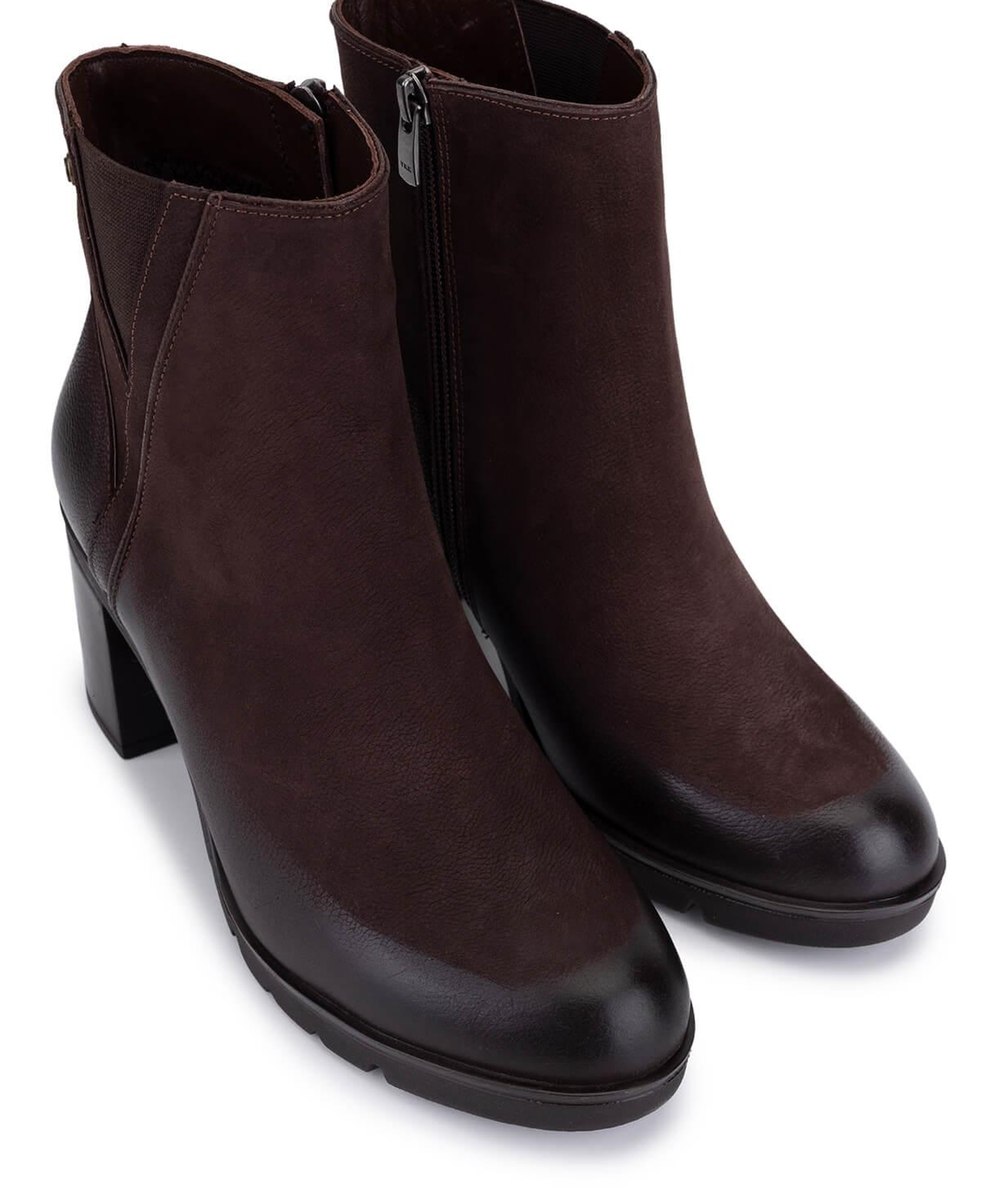 Tamer Tanca Kadın Hakiki Deri Kahverengi Klasik Bot