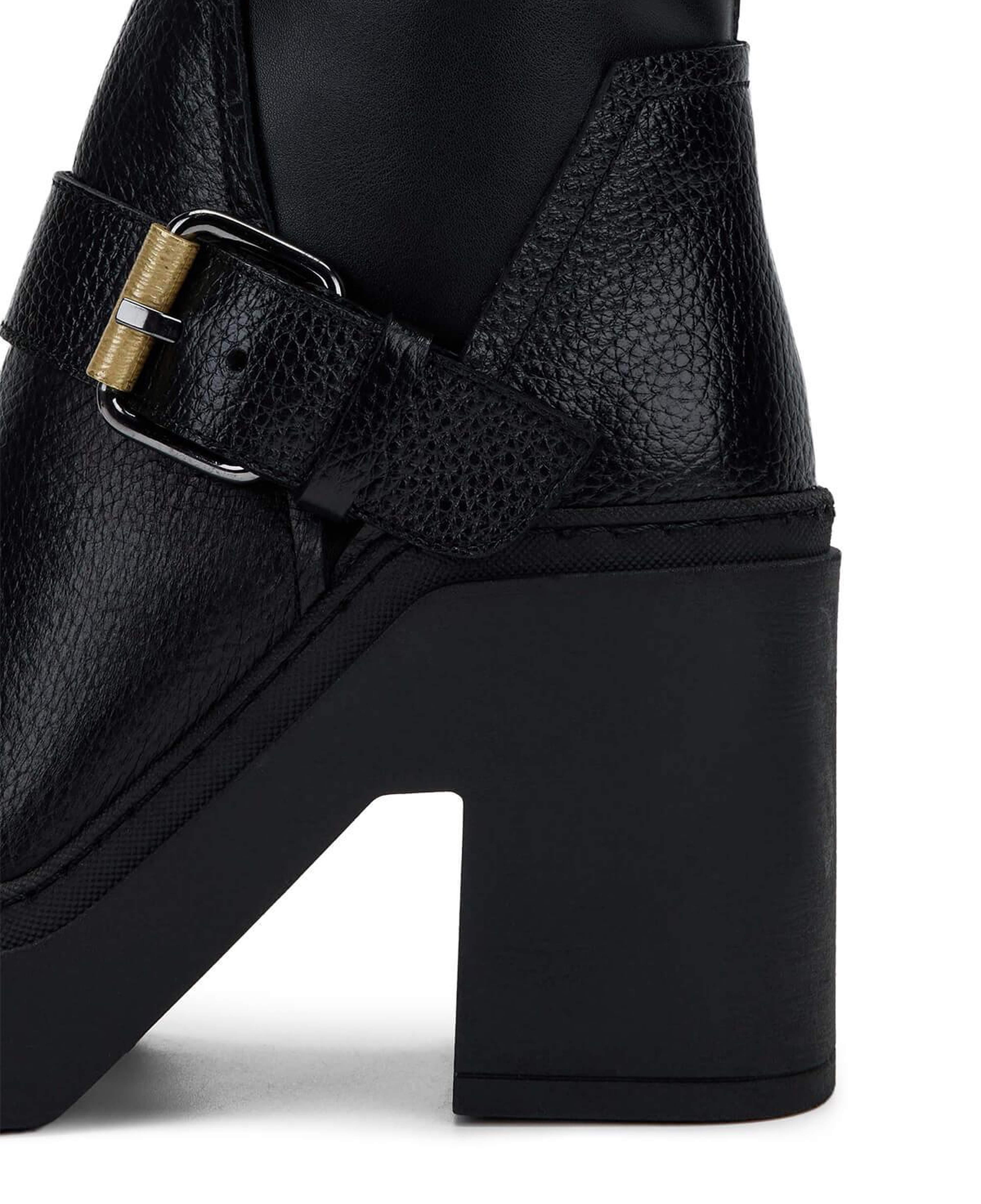 Tamer Tanca Kadın Hakiki Deri Siyah Deri Casual Bot