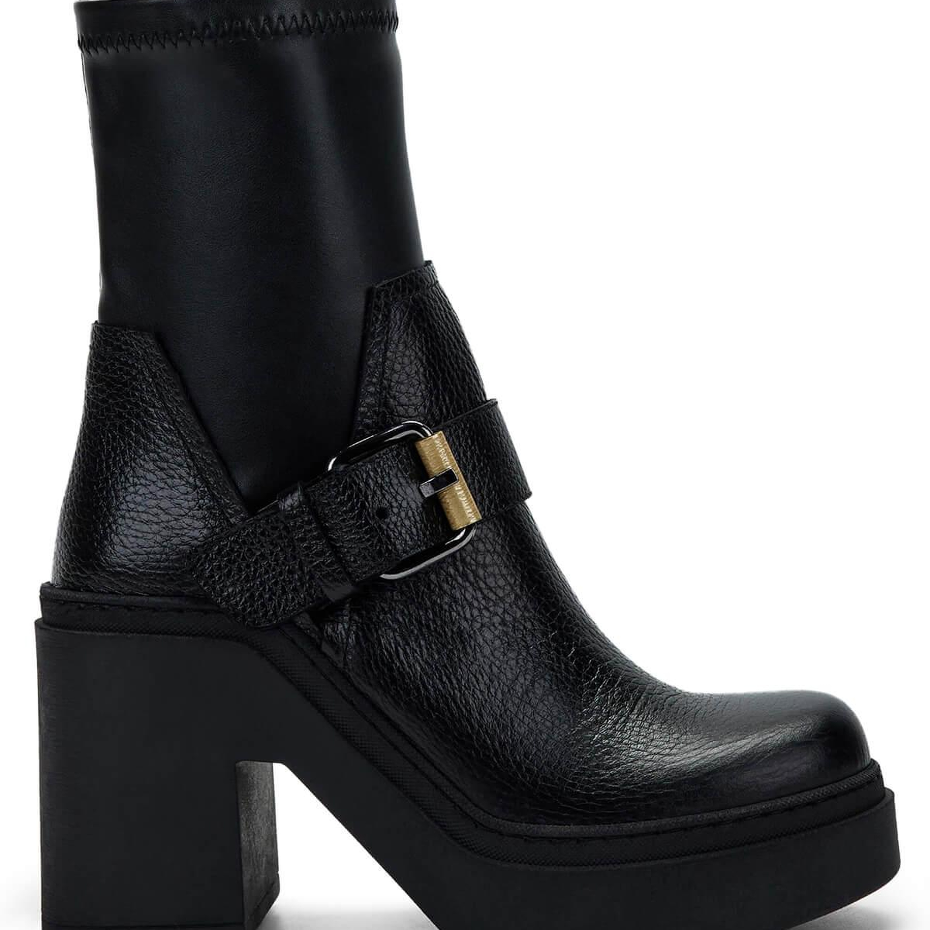 Tamer Tanca Kadın Hakiki Deri Siyah Deri Casual Bot