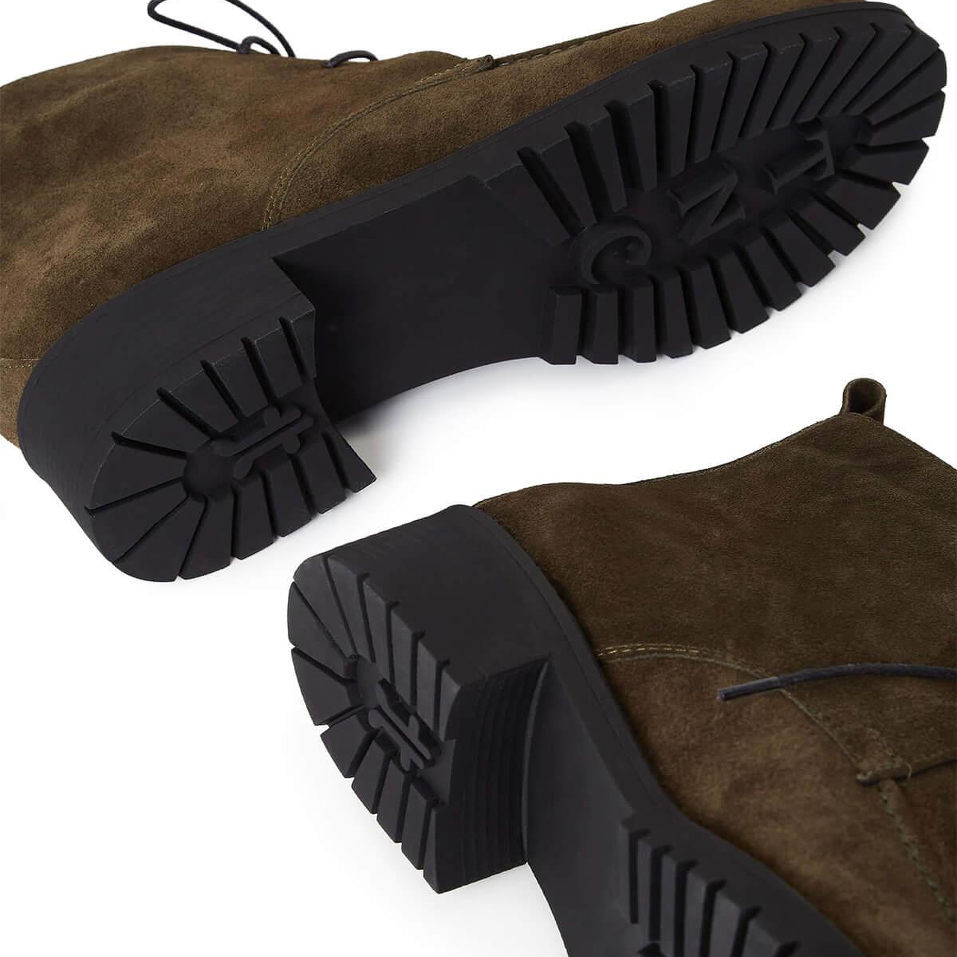 Tamer Tanca Kadın Hakiki Deri Haki Süet Casual Bot