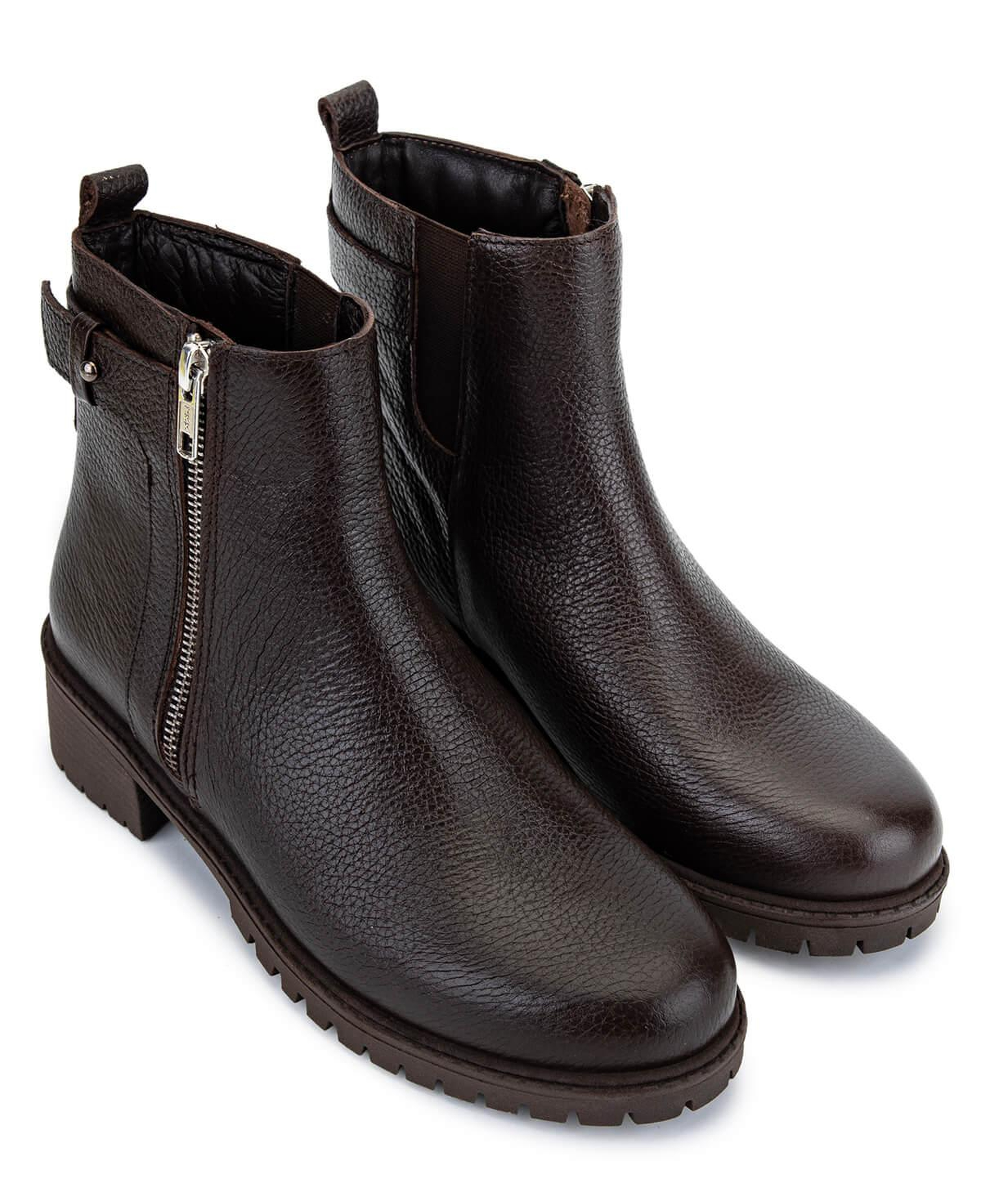 Tamer Tanca Kadın Hakiki Deri Kahverengi Casual Bot