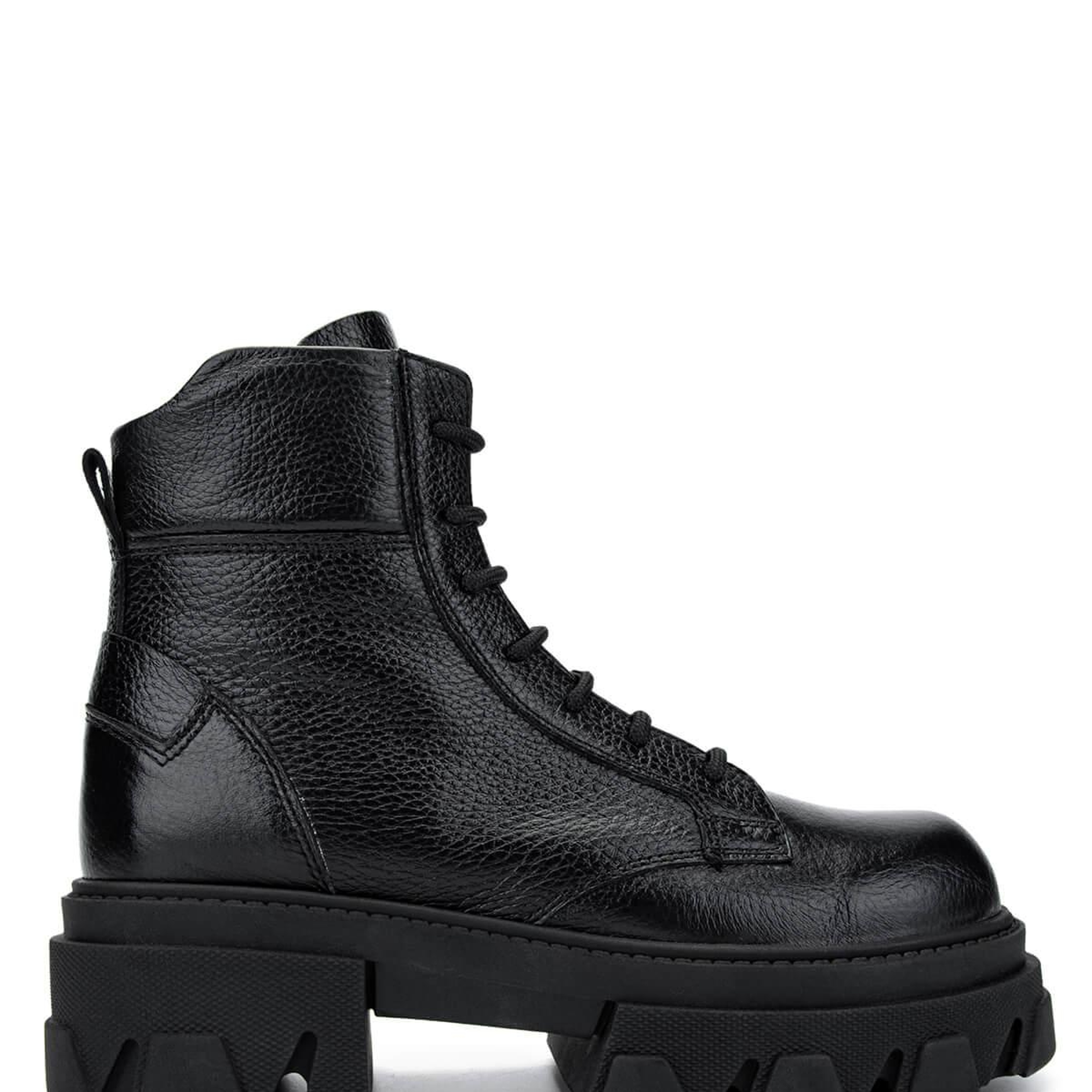 Tamer Tanca Kadın Hakiki Deri Siyah Floter Casual Bot