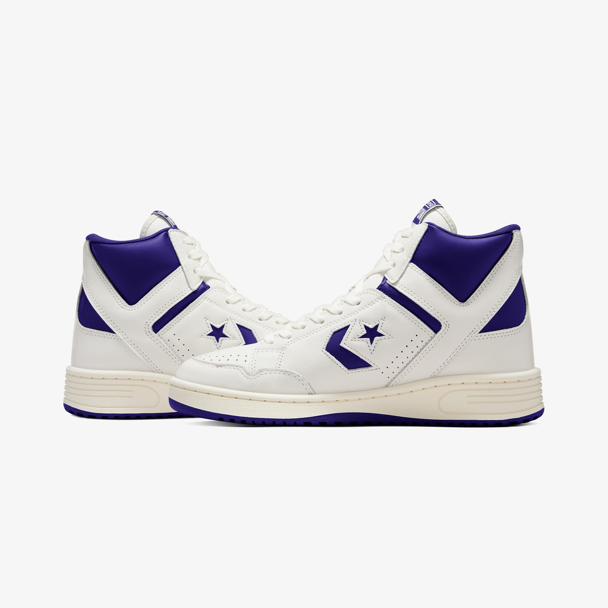 Converse Weapon Unisex Krem Deri Sneaker