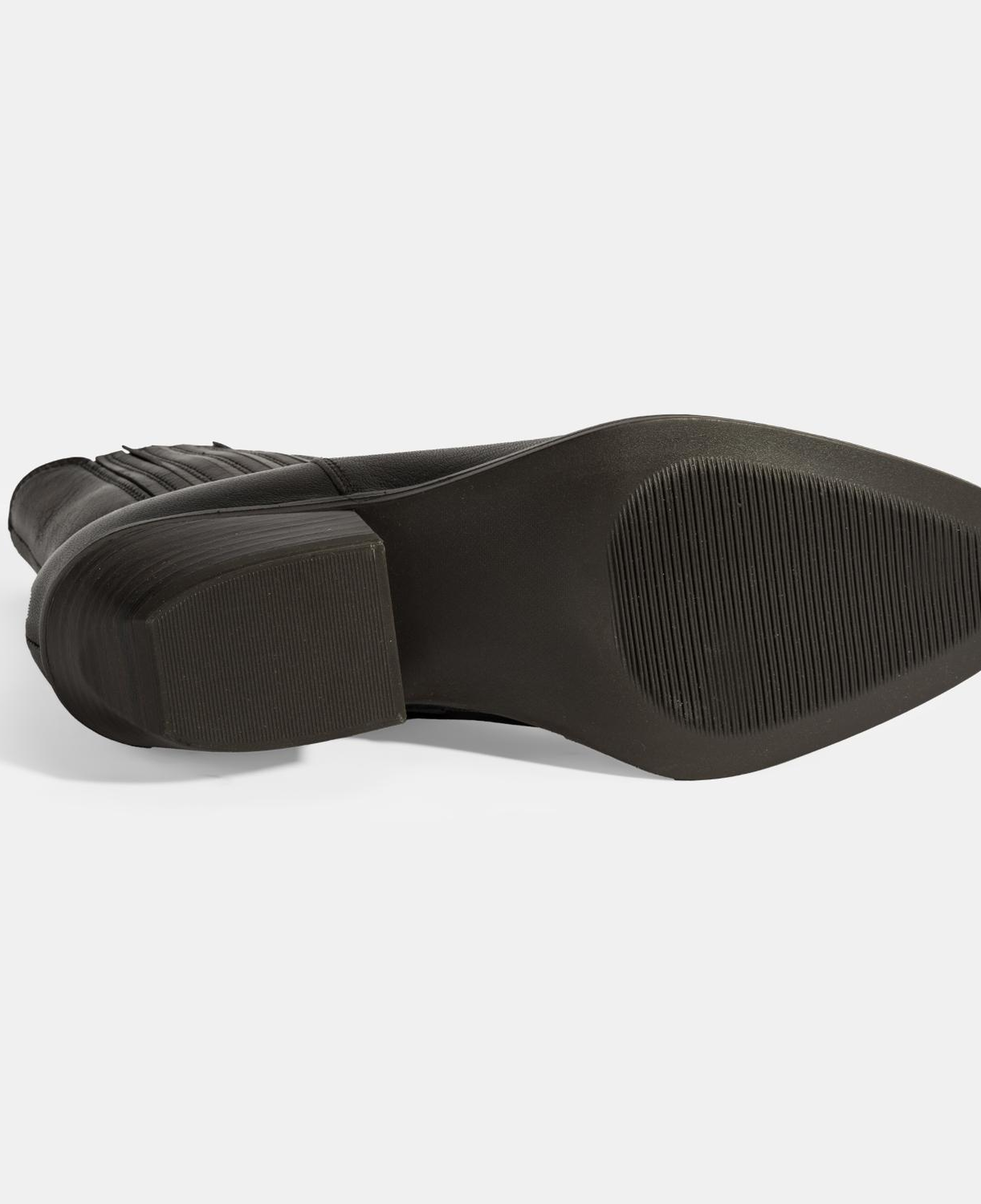 Kadın Kahve Topuklu Deri Bot