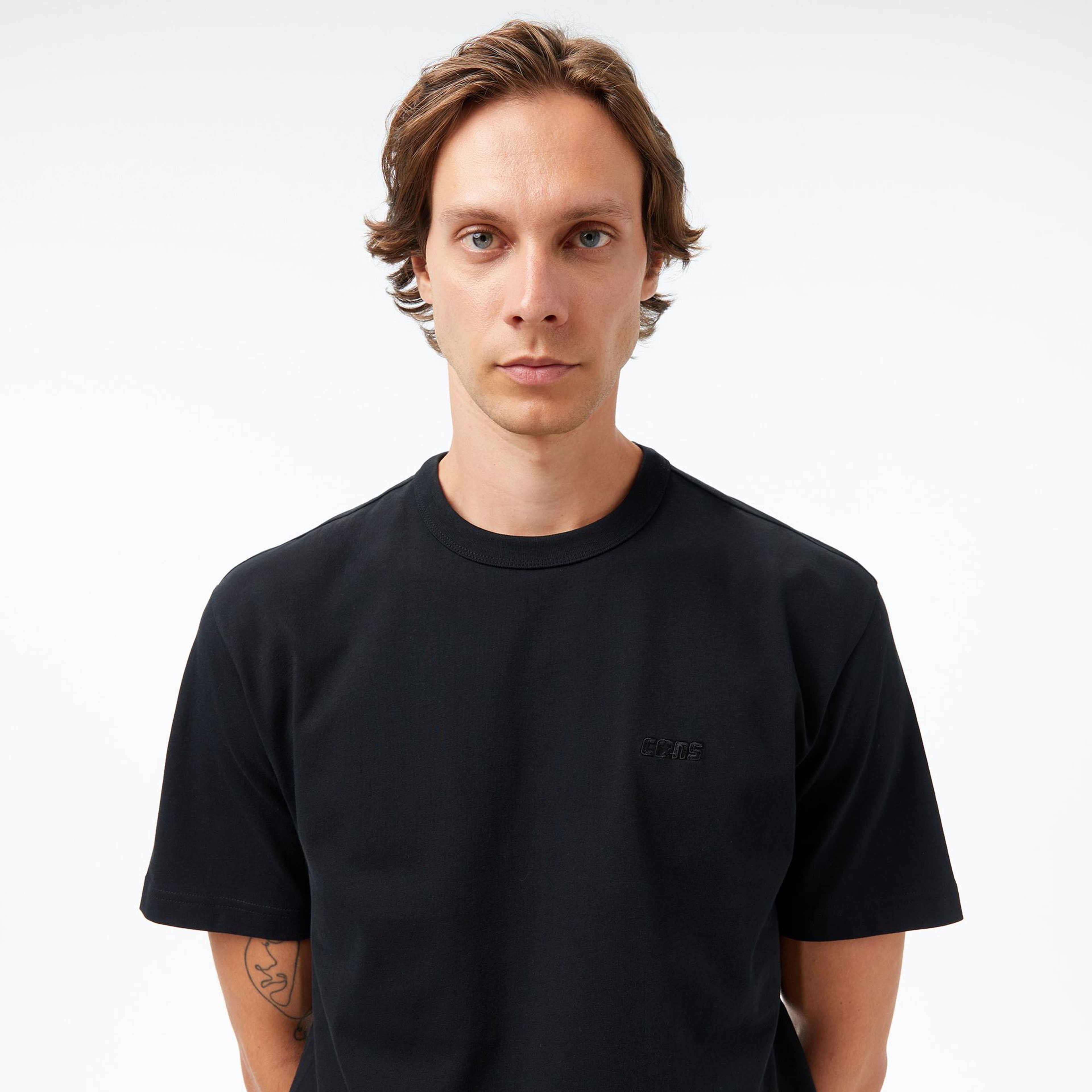 Converse Erkek Siyah T-Shirt