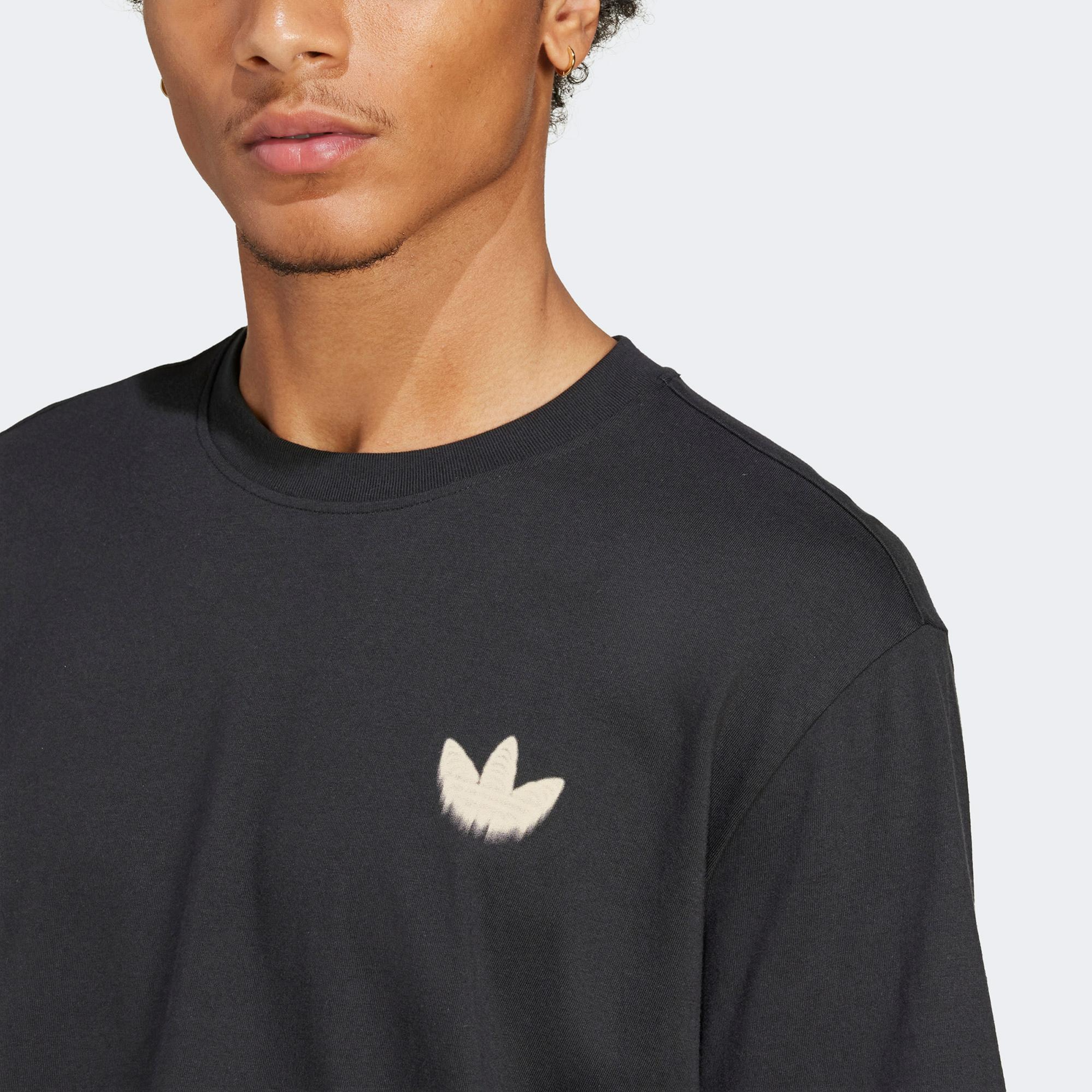 adidas Skeleton Erkek Siyah T-Shirt