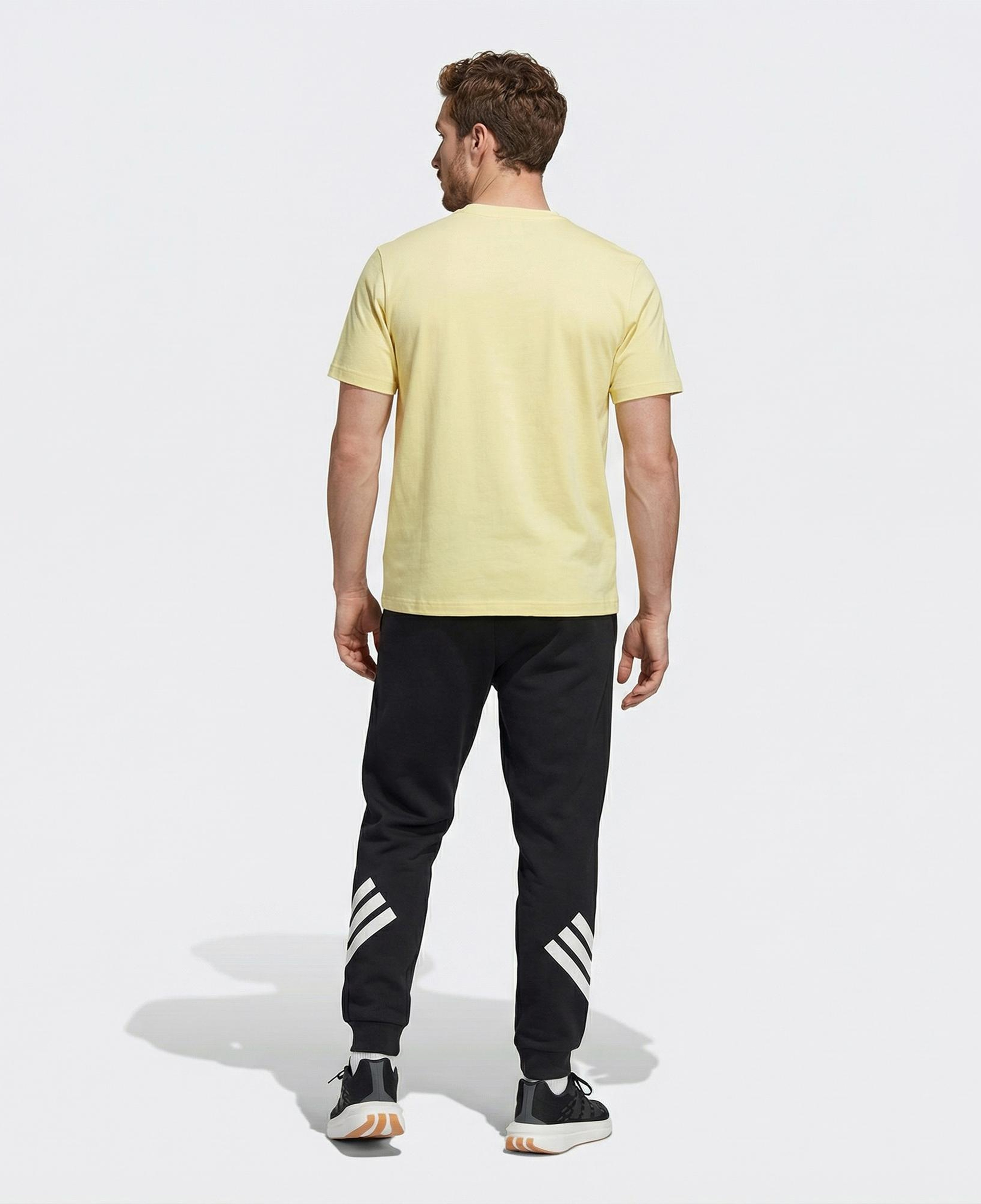 adidas Future Icon 3-Stripes Erkek Siyah Eşofman Altı