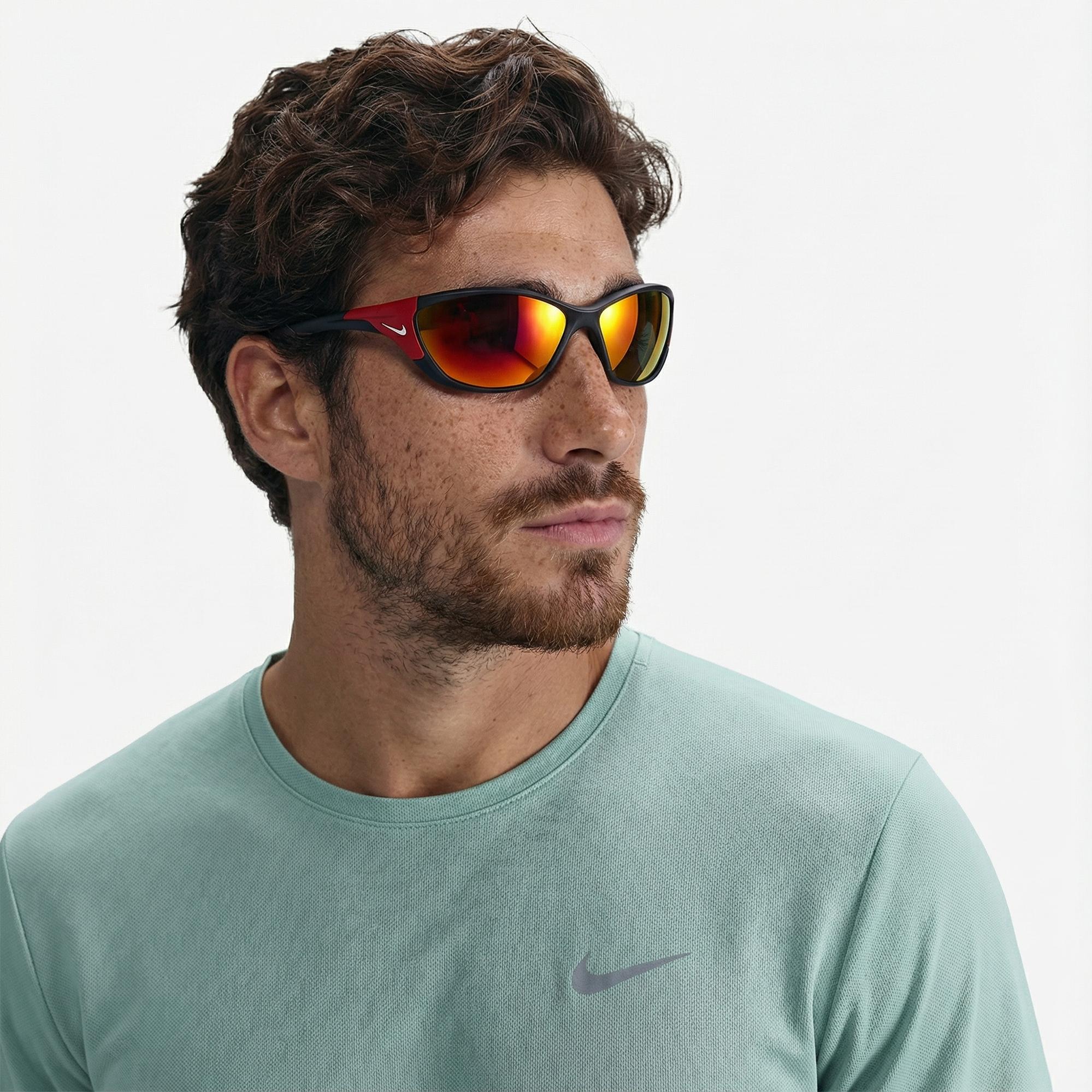 Nike Dri-Fit Miler Erkek Yeşil Uzun Kollu T-Shirt