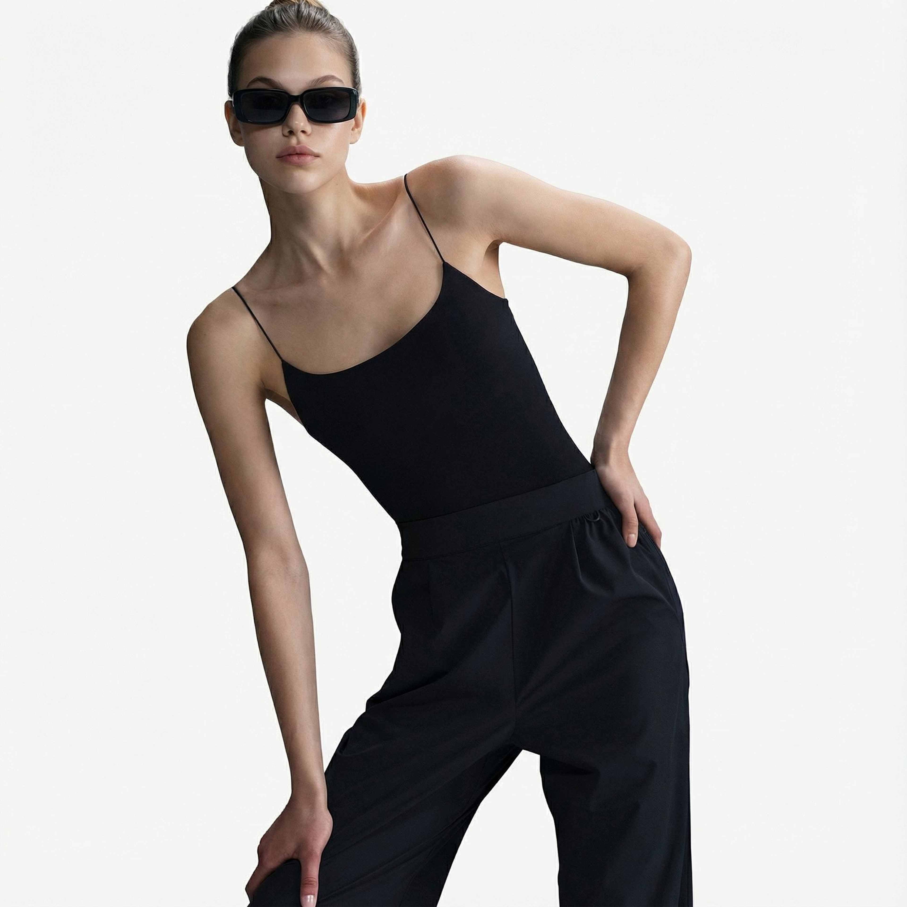 Nike Dri-Fit Heritage Kadın Siyah Eşofman Altı