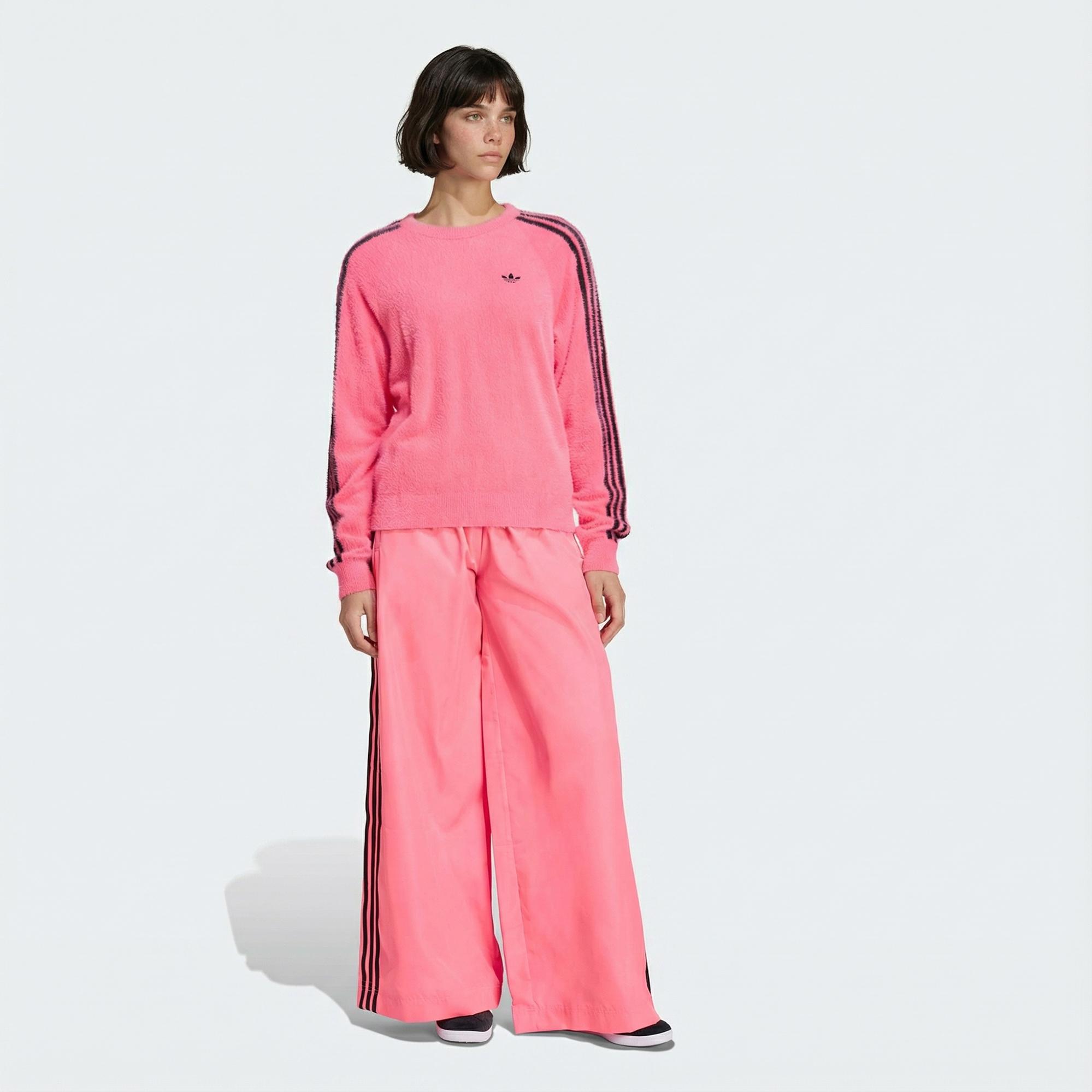 adidas Holiday Kadın Pembe Sweatshirt