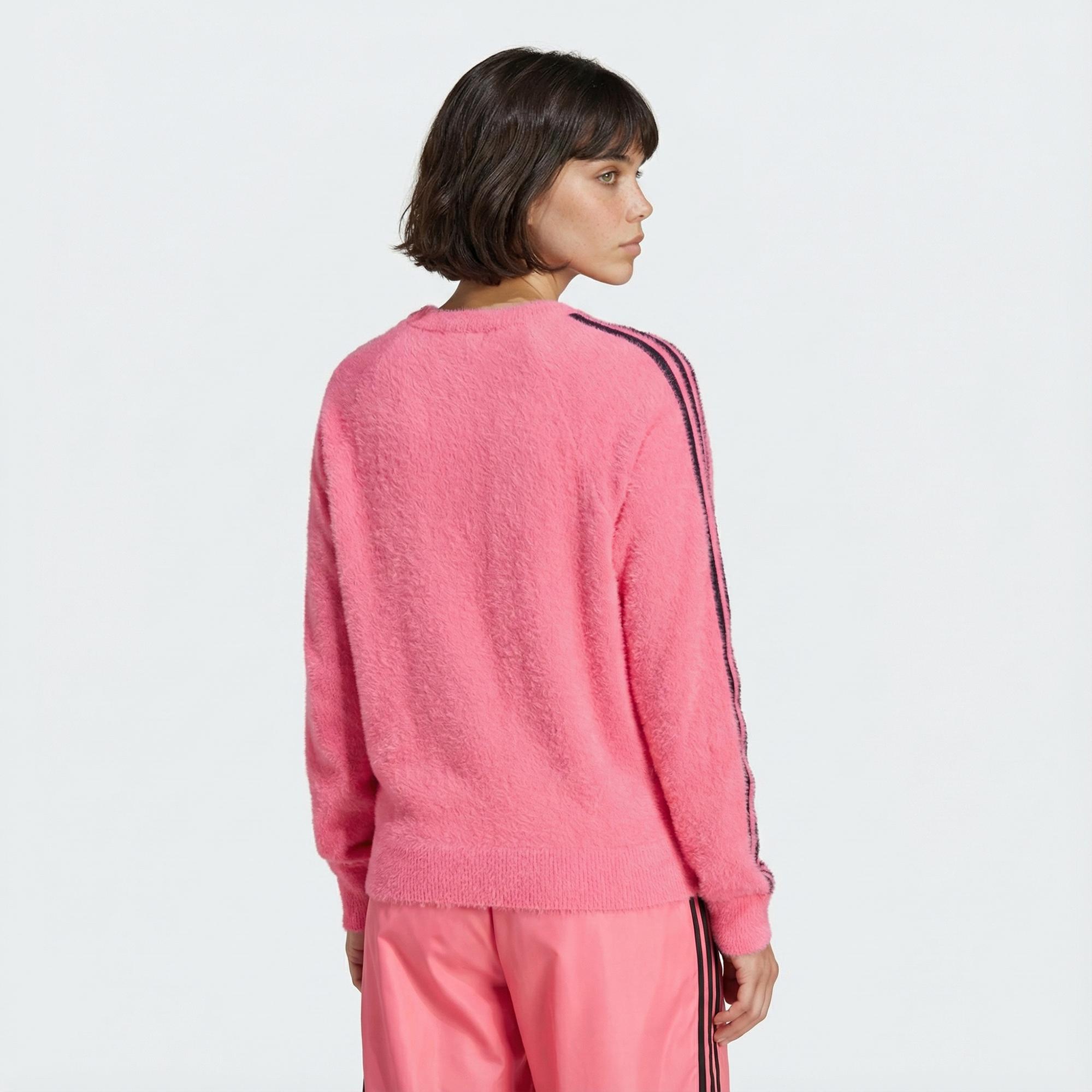 adidas Holiday Kadın Pembe Sweatshirt