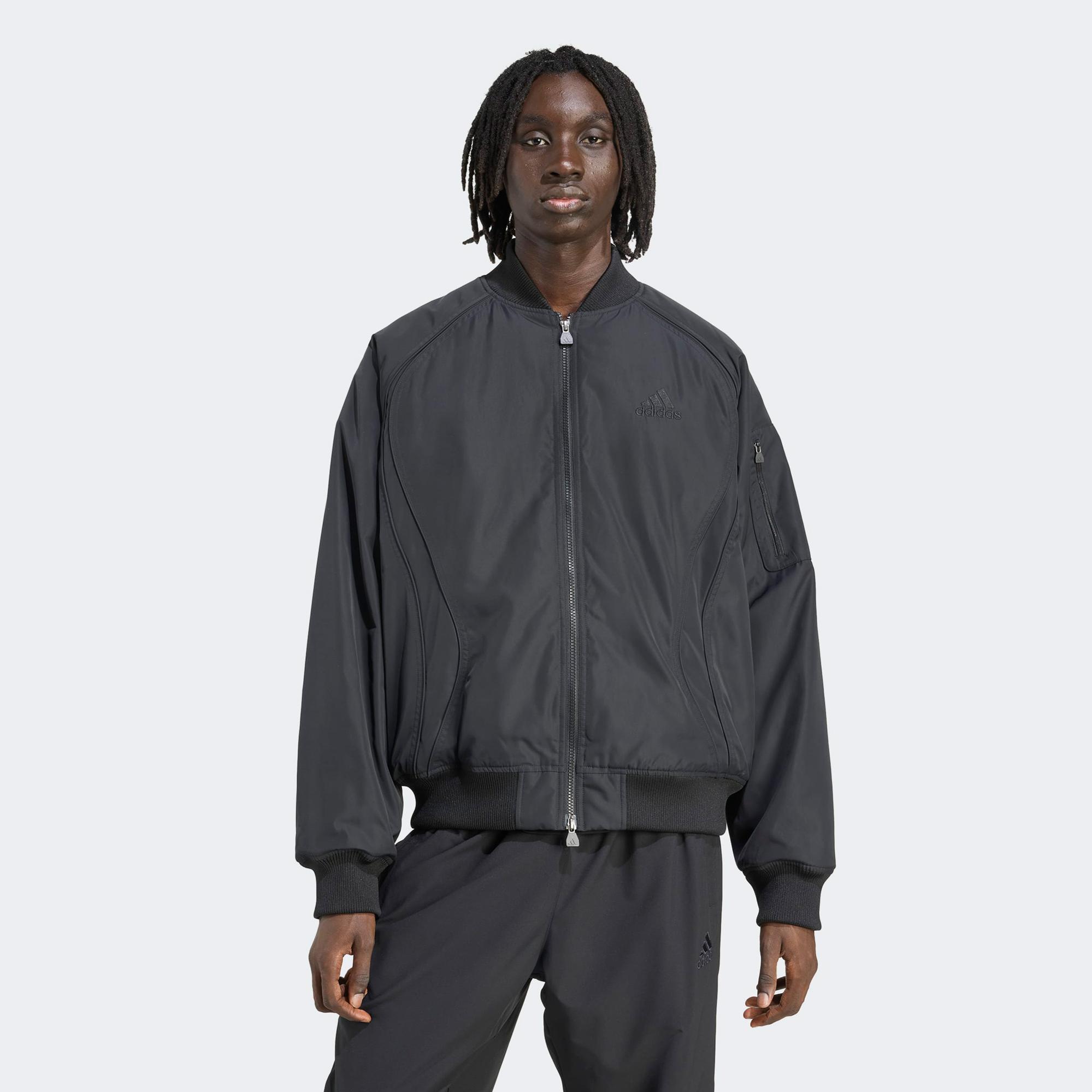 adidas Teamgeist Erkek Siyah Ceket