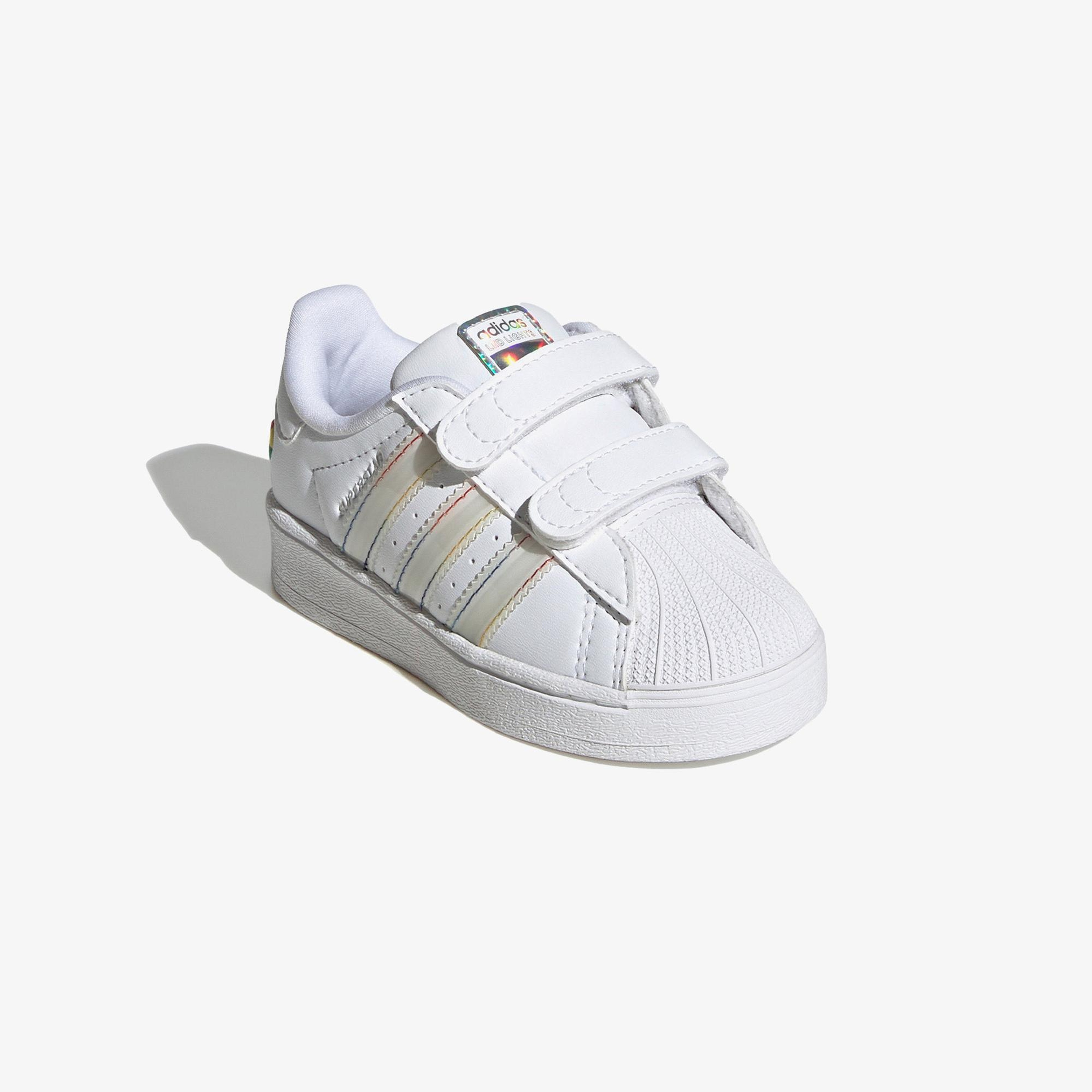 adidas Superstar Led Lights Bebek Beyaz Spor Ayakkabı