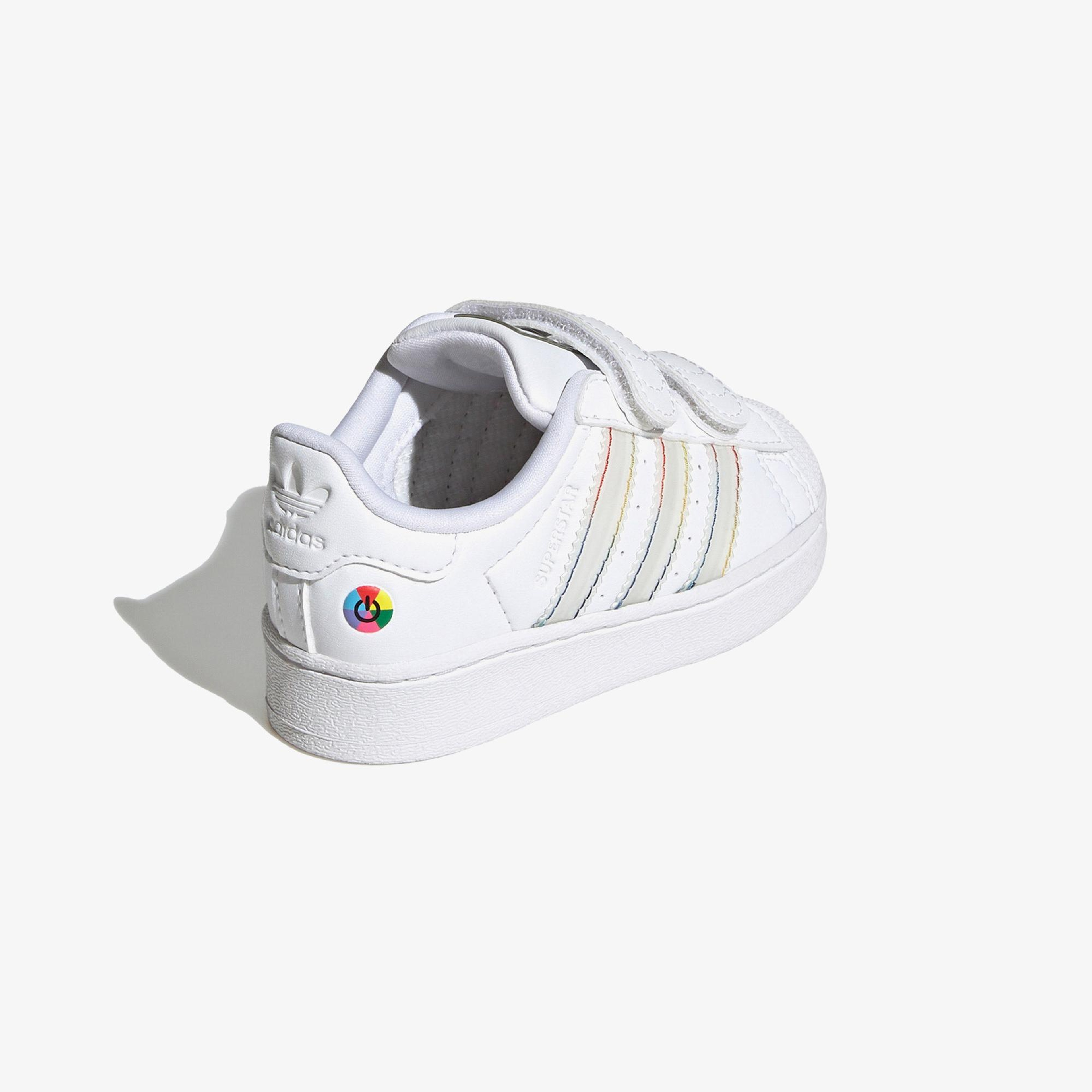 adidas Superstar Led Lights Bebek Beyaz Spor Ayakkabı