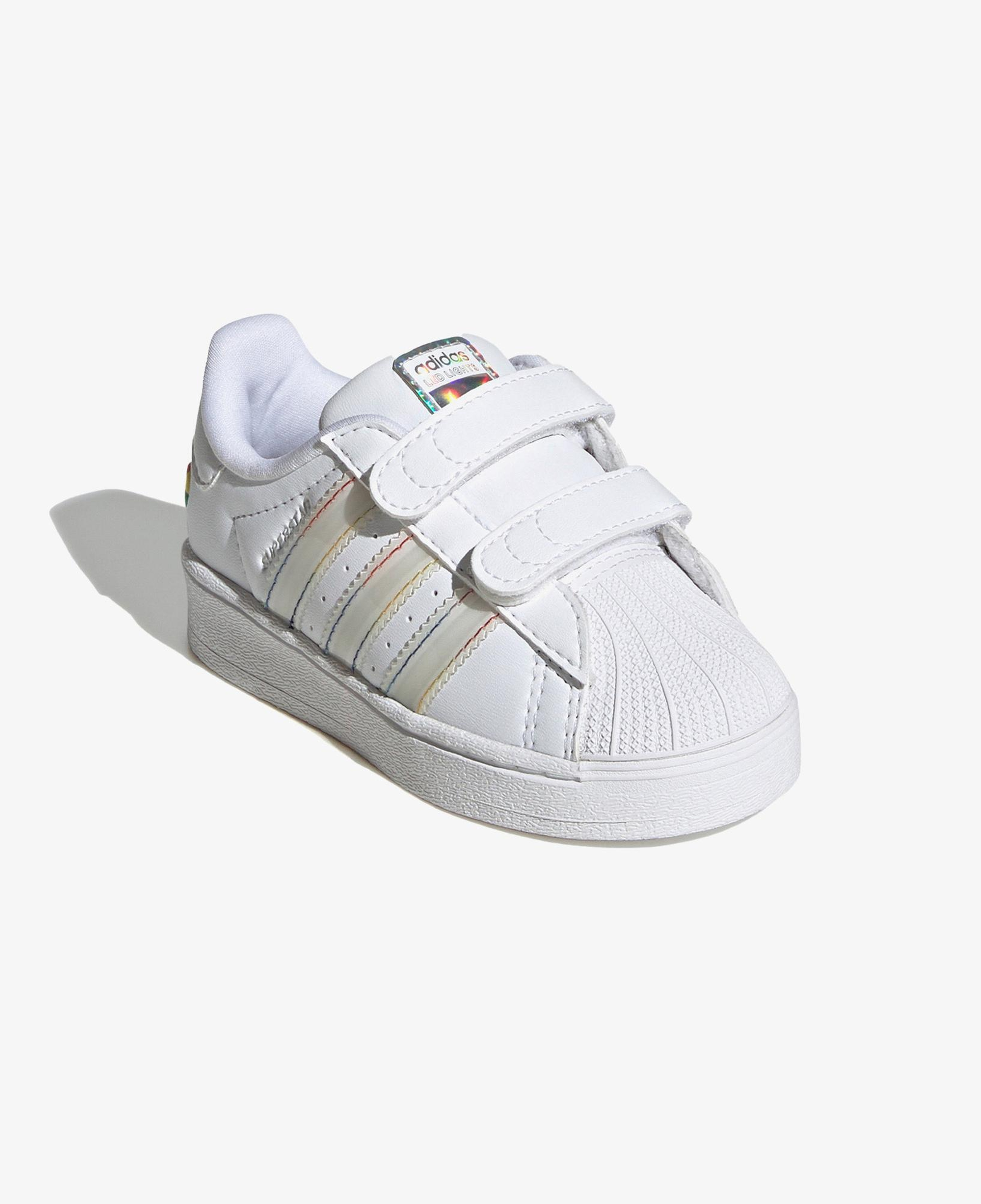 adidas Superstar LED Lights Comfort Closure Çocuk Beyaz Sneaker