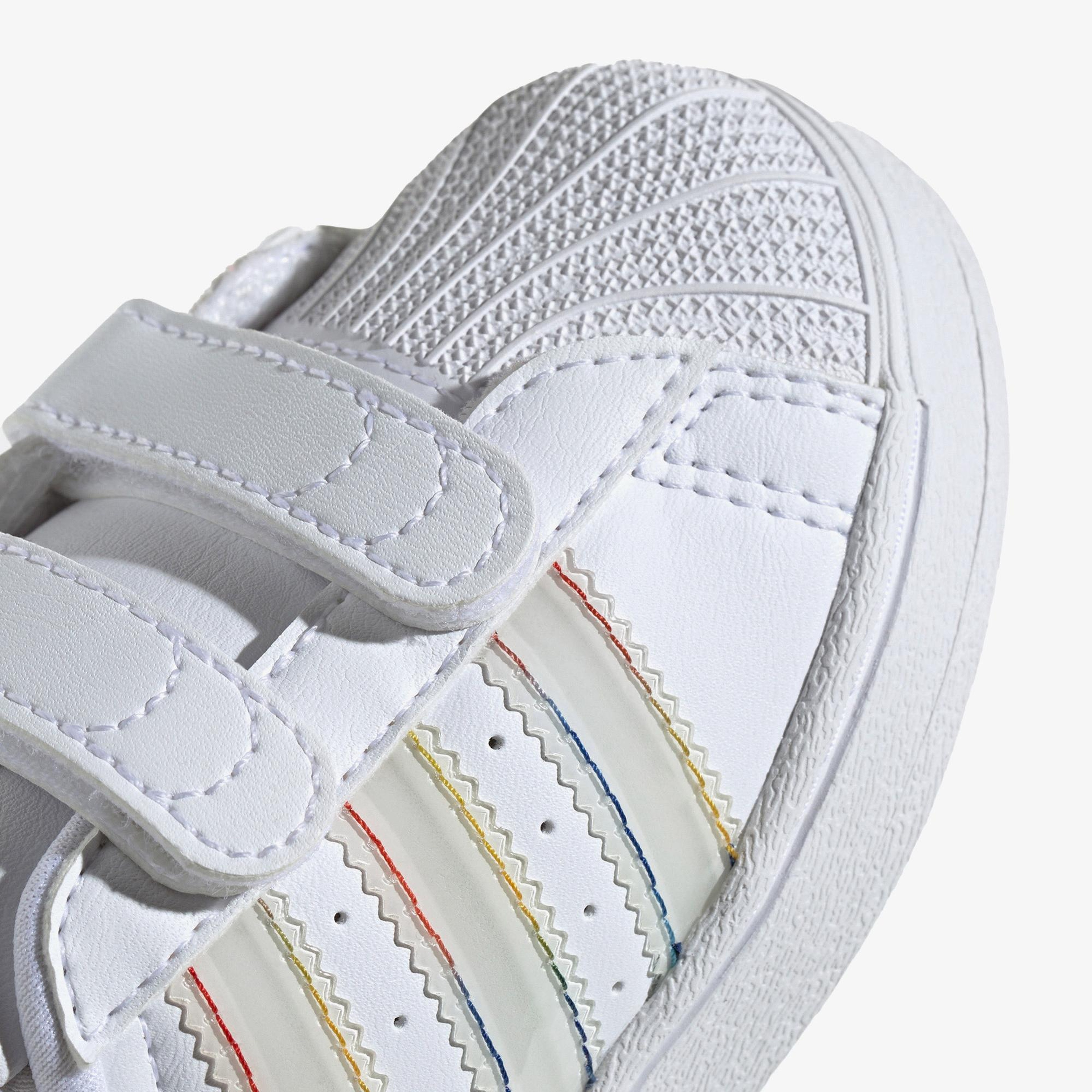 adidas Superstar LED Lights Comfort Closure Çocuk Beyaz Sneaker