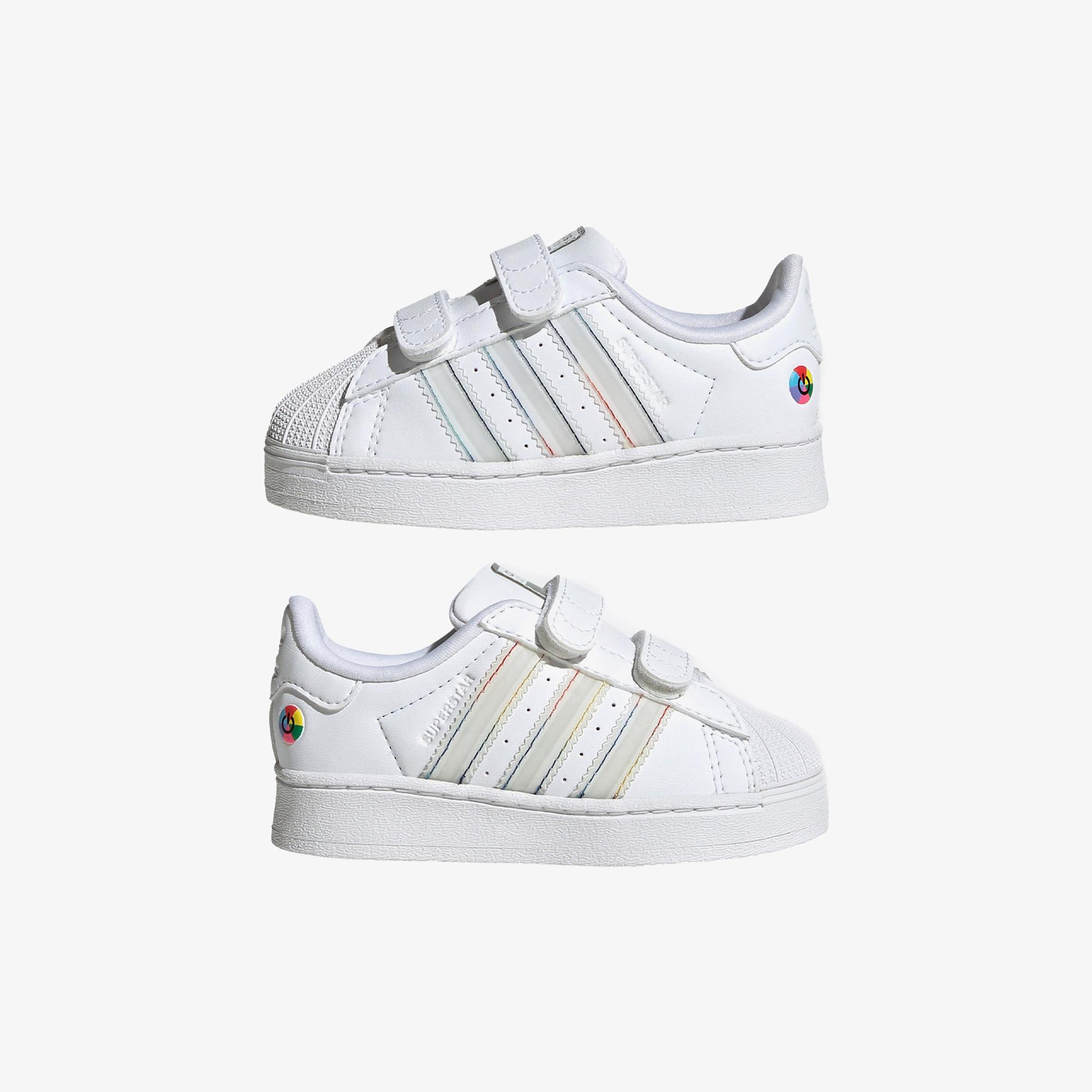 adidas Superstar LED Lights Comfort Closure Çocuk Beyaz Sneaker
