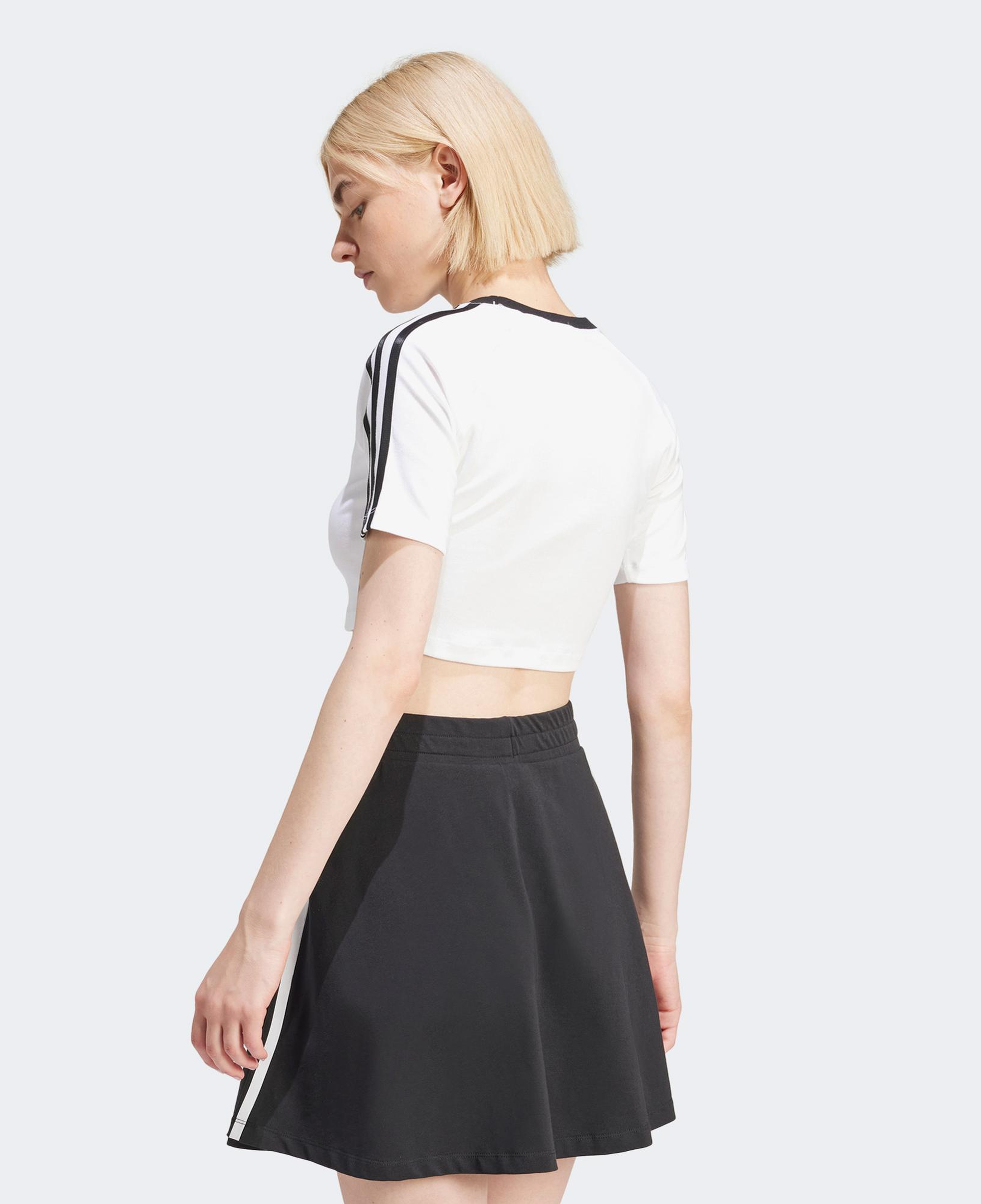 adidas 3S Baby  Kadın Beyaz T-Shirt