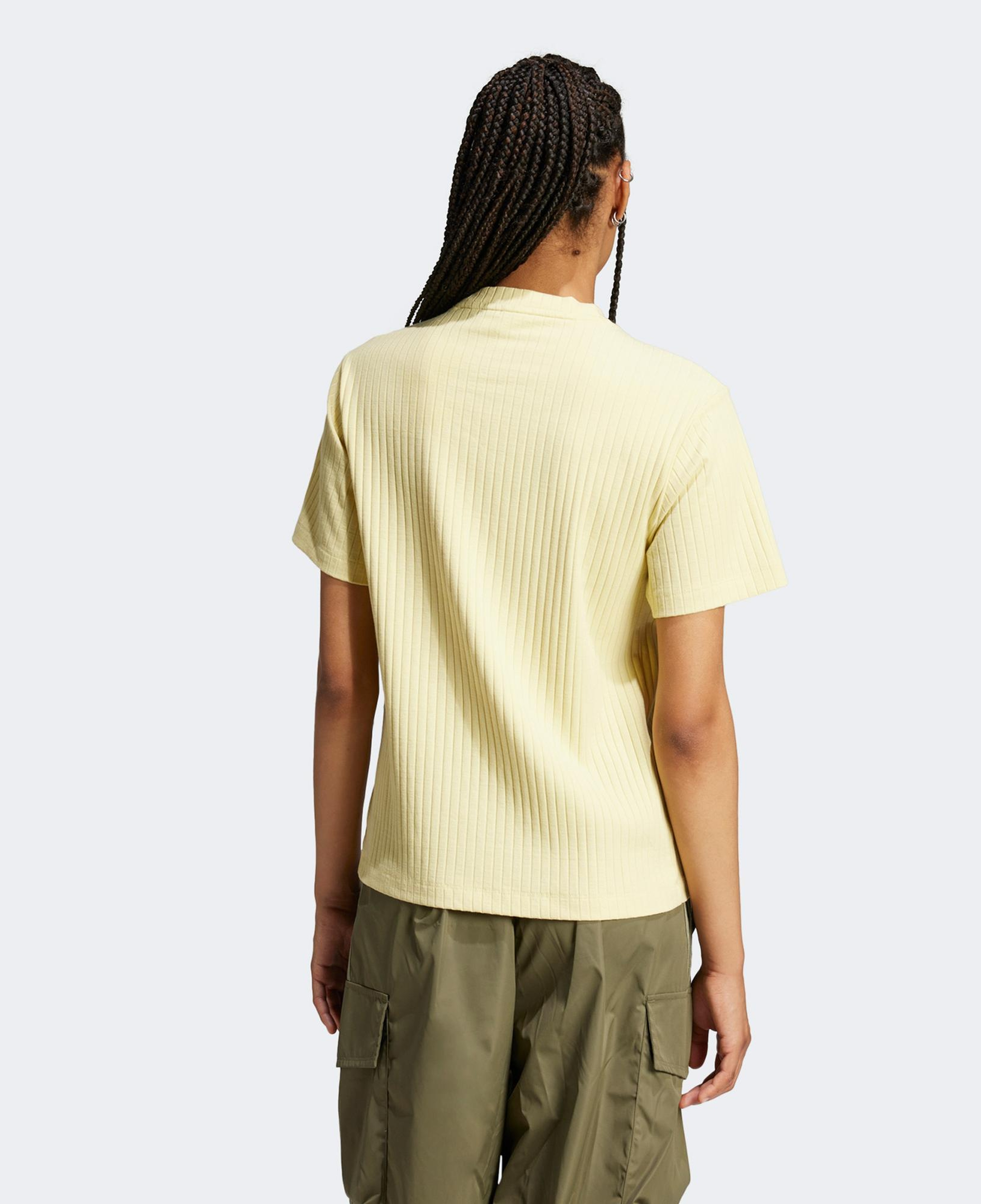 adidas Essentials Wide Rib Kadın Sarı T-Shirt