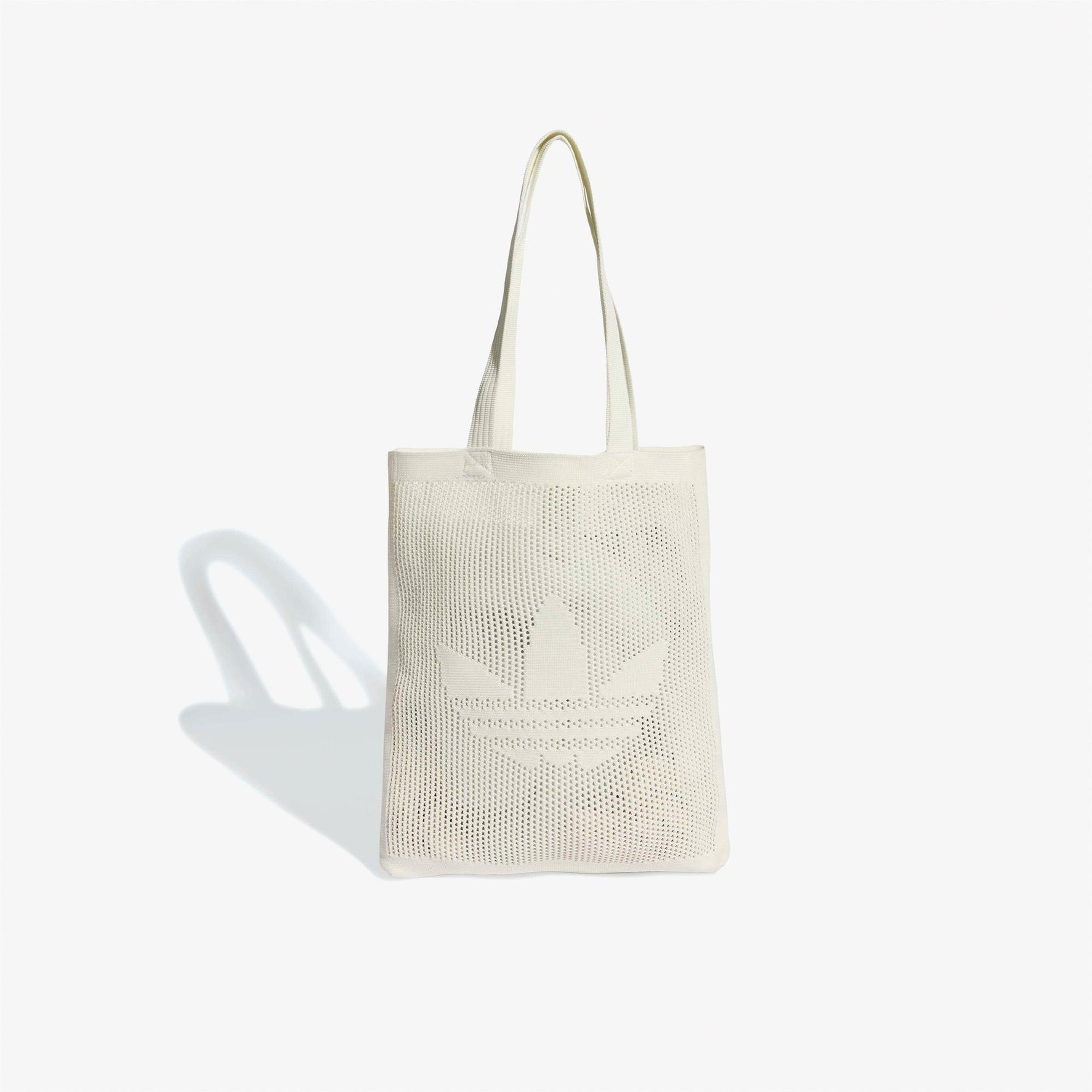 adidas Crochet Tote Unisex Beyaz El Çantası