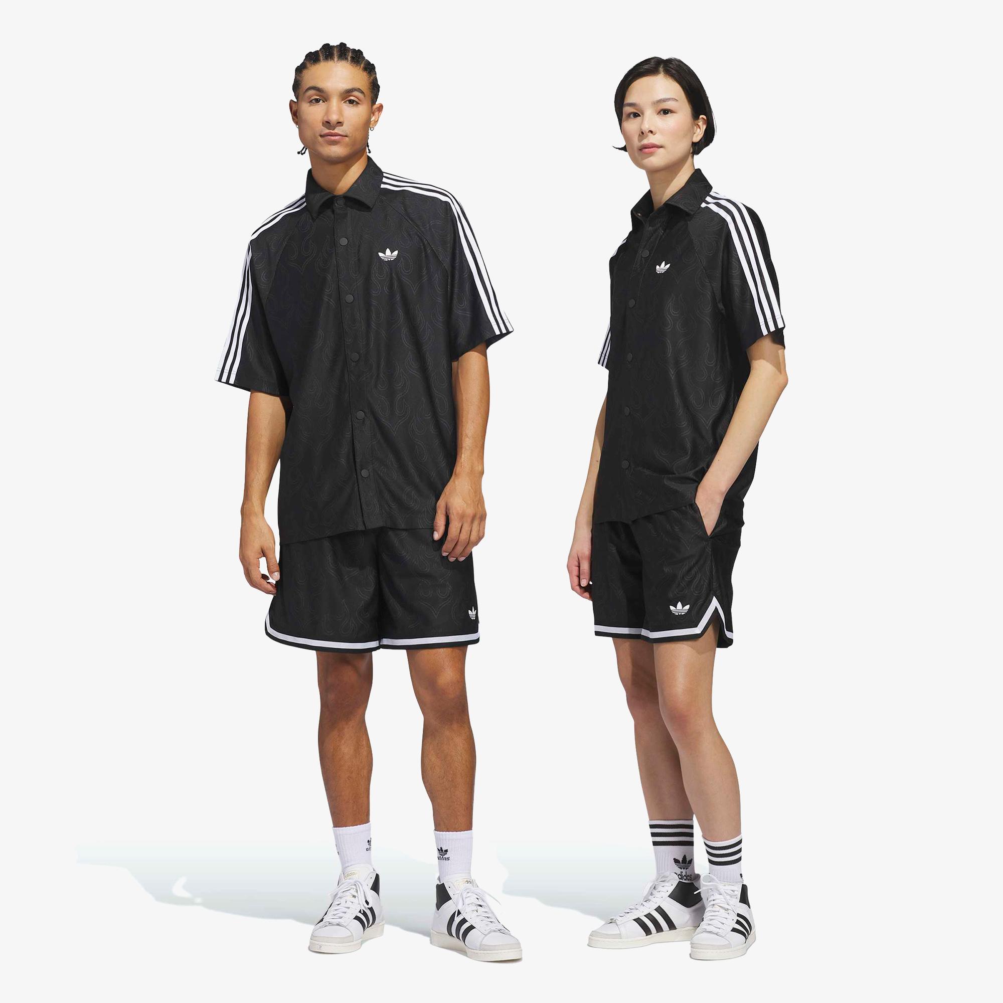 adidas Jacquard Unisex Siyah Şort