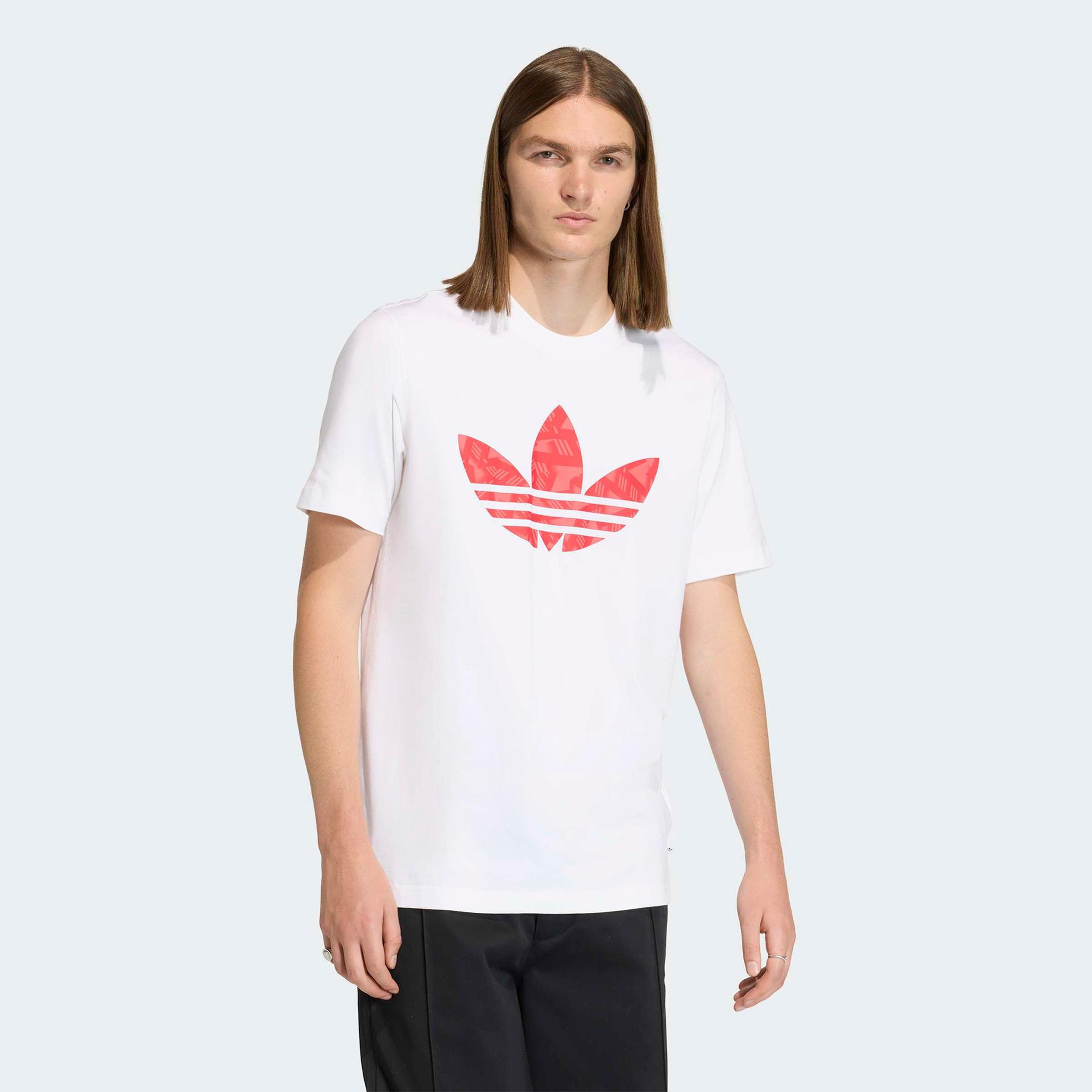 adidas Trefoil Series Erkek Beyaz T-Shirt