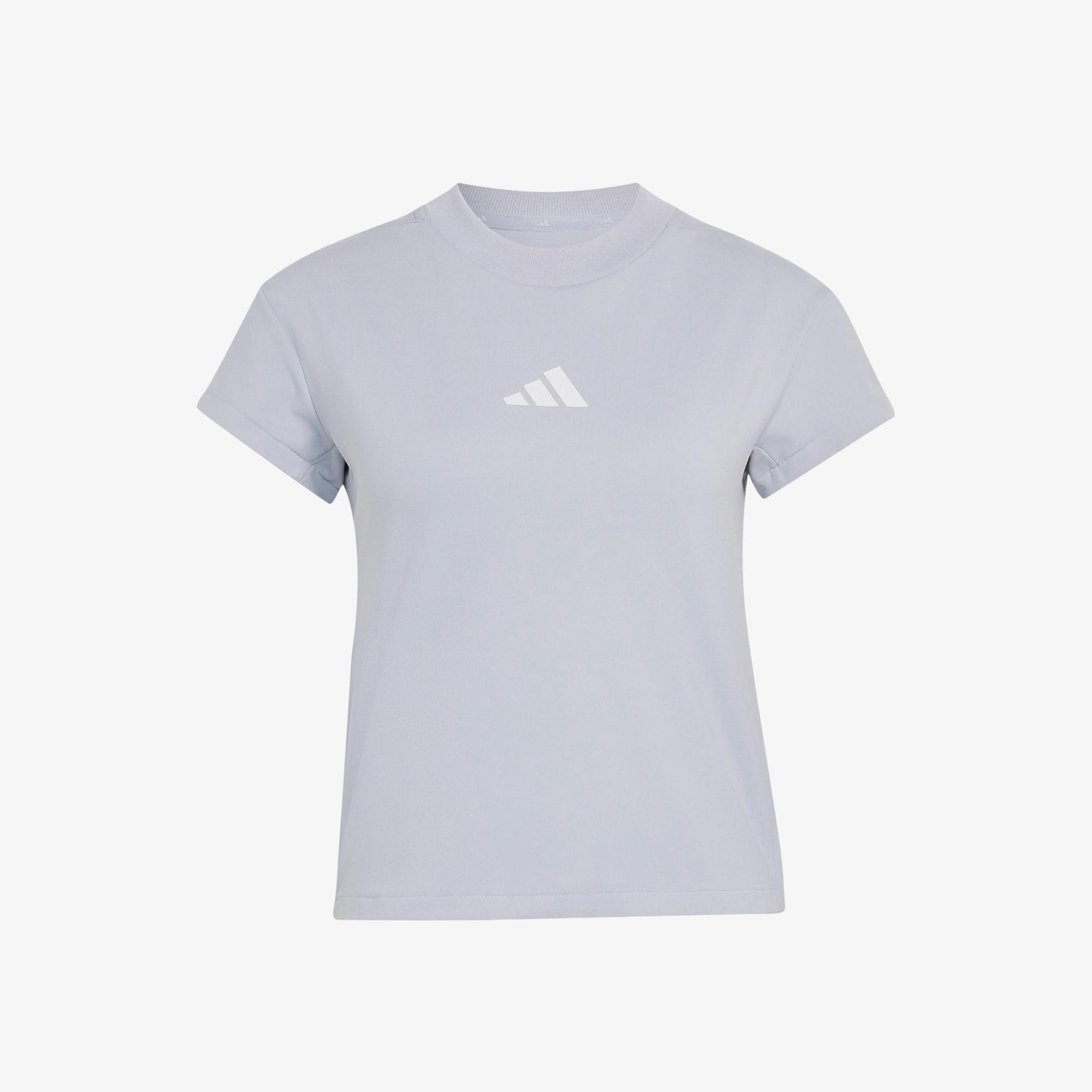 adidas Z.N.E Kadın Gri T-Shirt