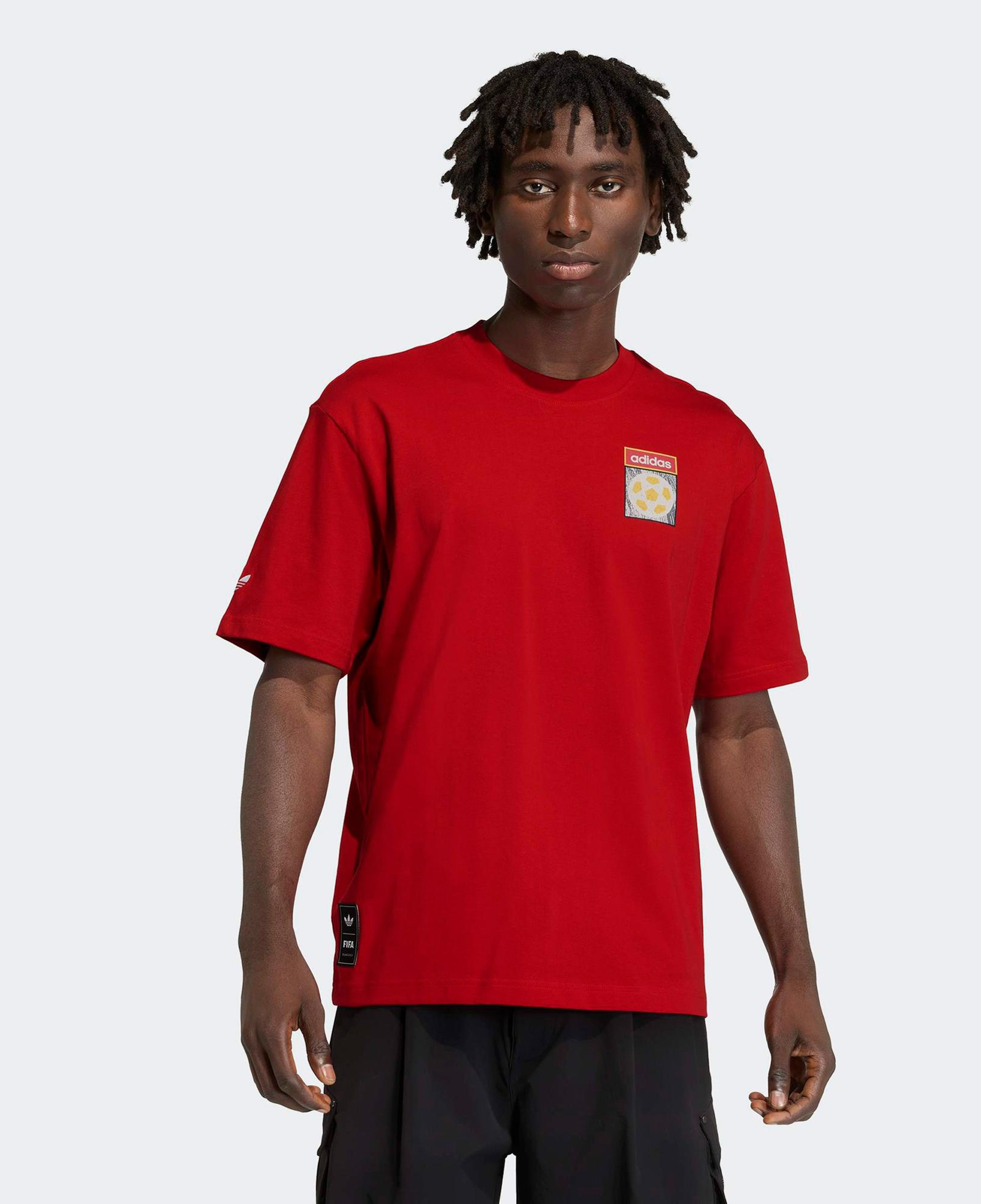 adidas Flag Erkek Kırmızı T-Shirt