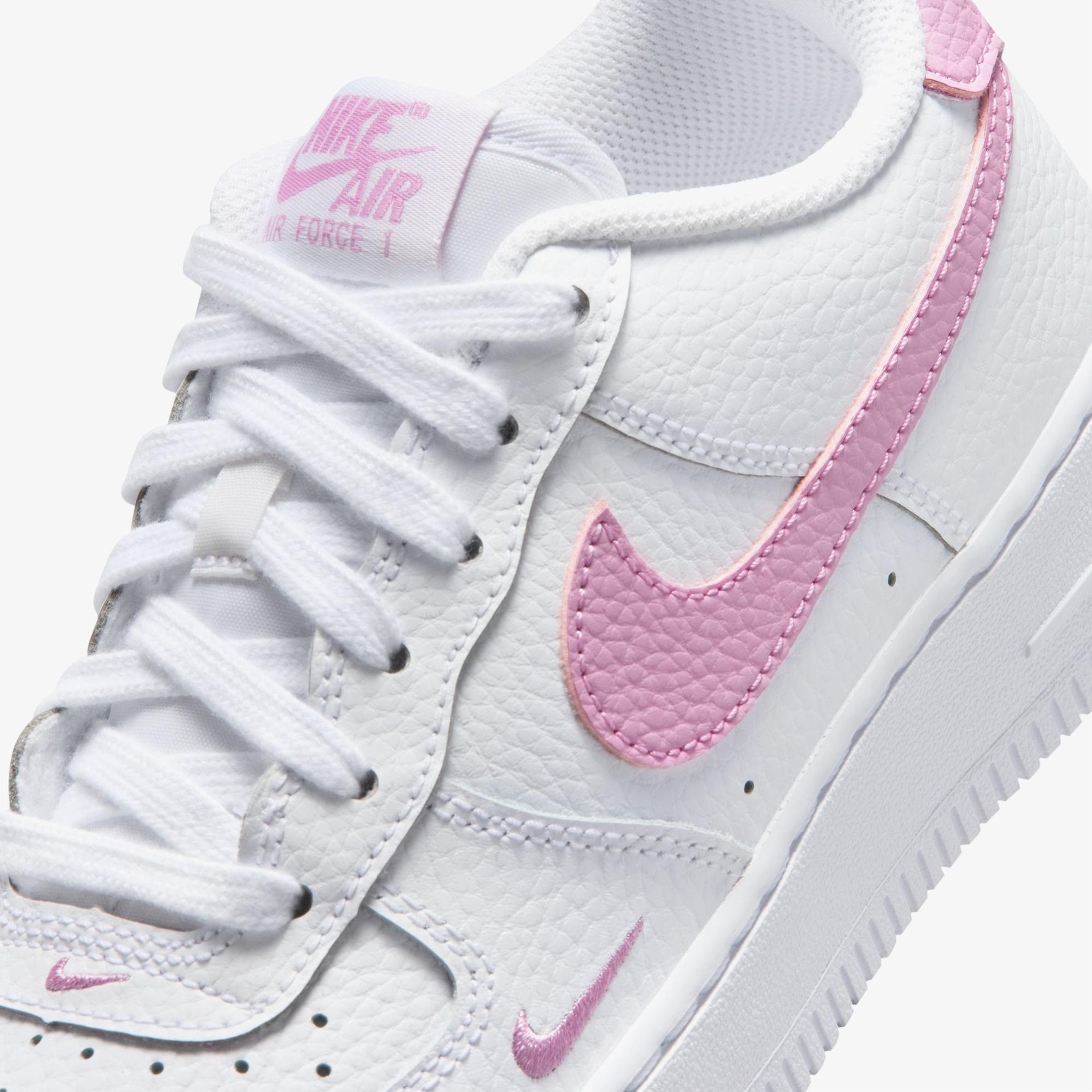 Nike Air Force 1 Beyaz/Pembe Spor Ayakkabı