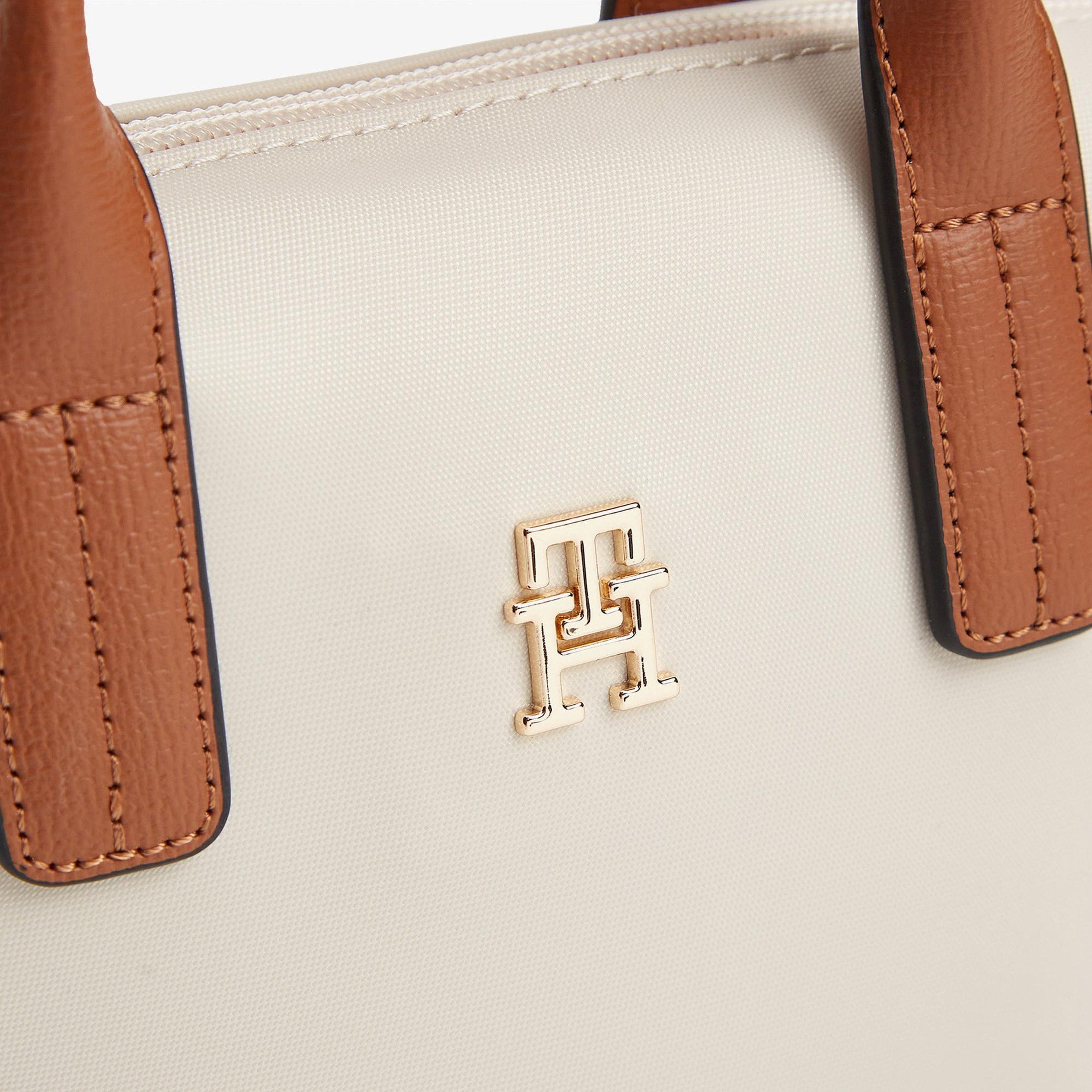 Tommy Hilfiger Popette Kadın Bej El Çantası