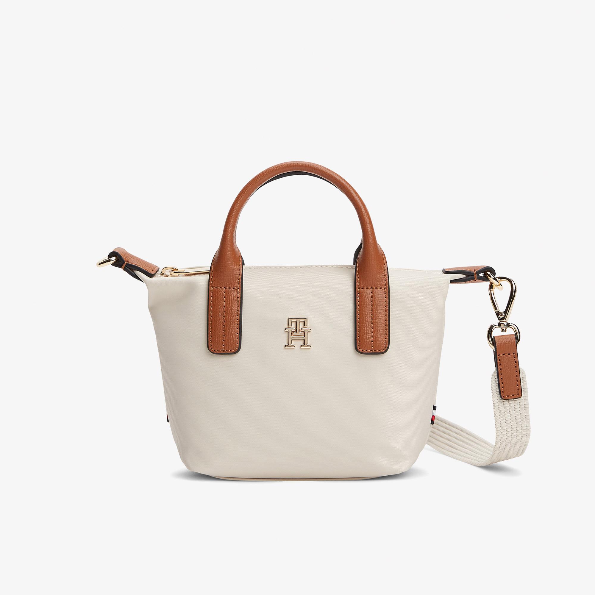 Tommy Hilfiger Popette Kadın Bej El Çantası