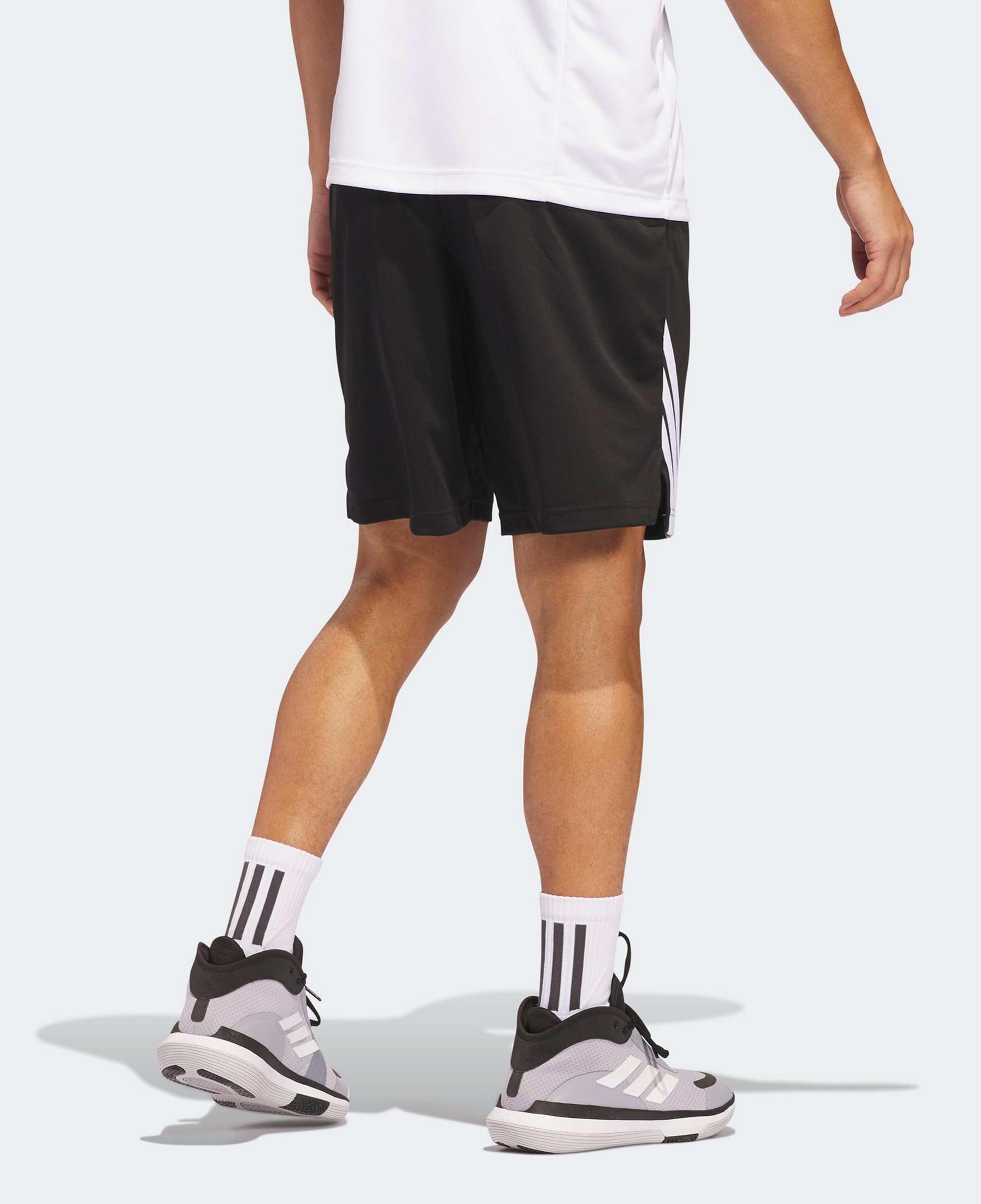 adidas Legends 3-Stripes Erkek Siyah Şort