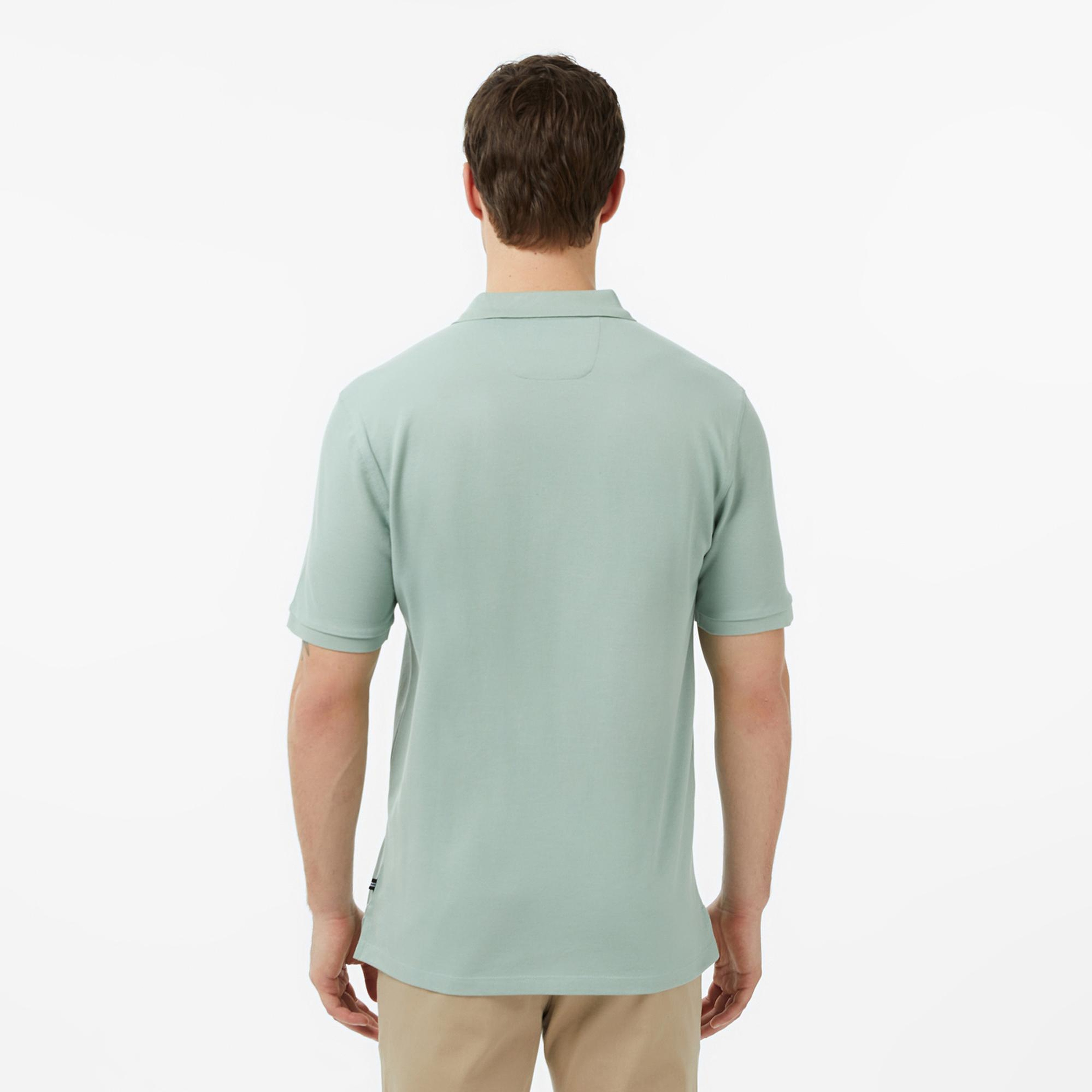 Nautica Erkek Yeşil Regular Fit Polo Yaka T-Shirt