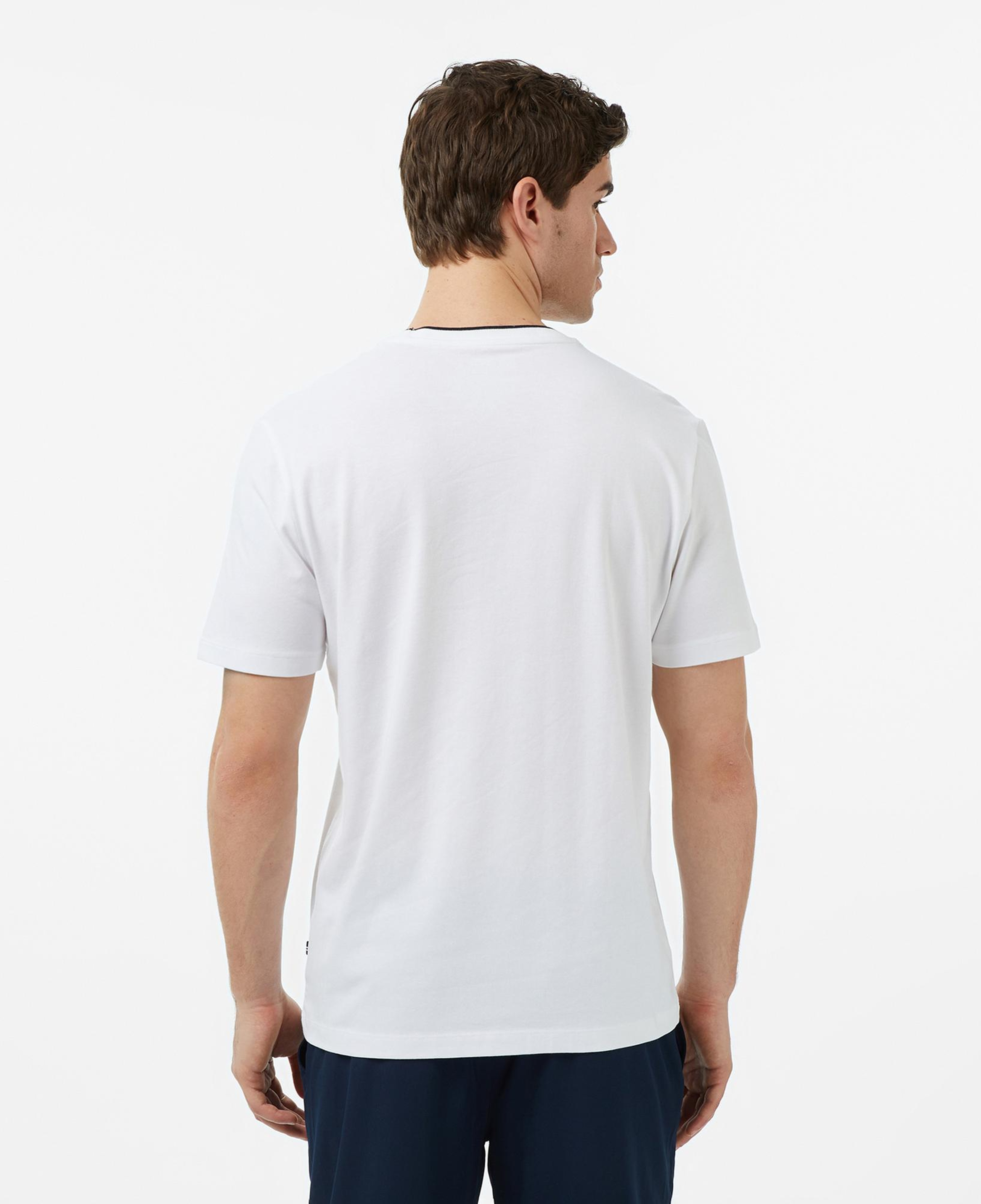 Nautica Erkek Beyaz Regular Fit T-Shirt