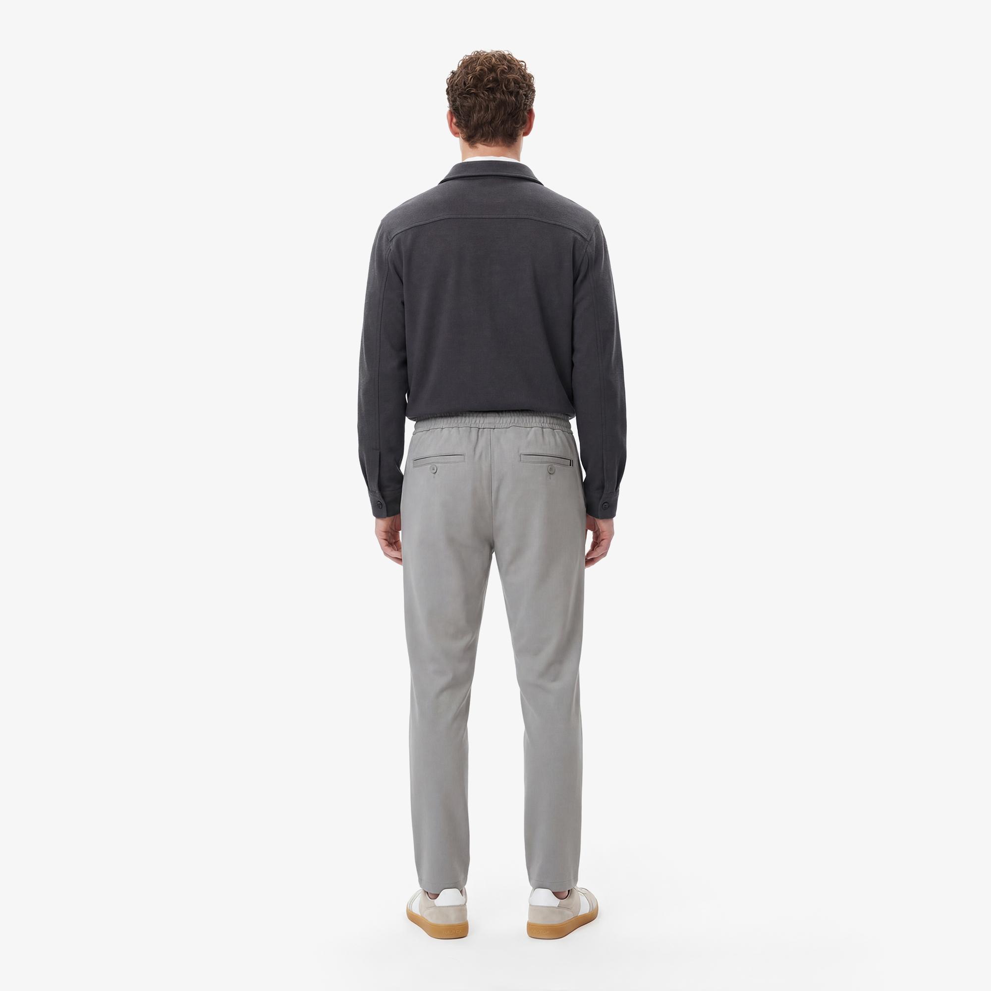 Nautica Erkek Gri Slim Fit Pantolon