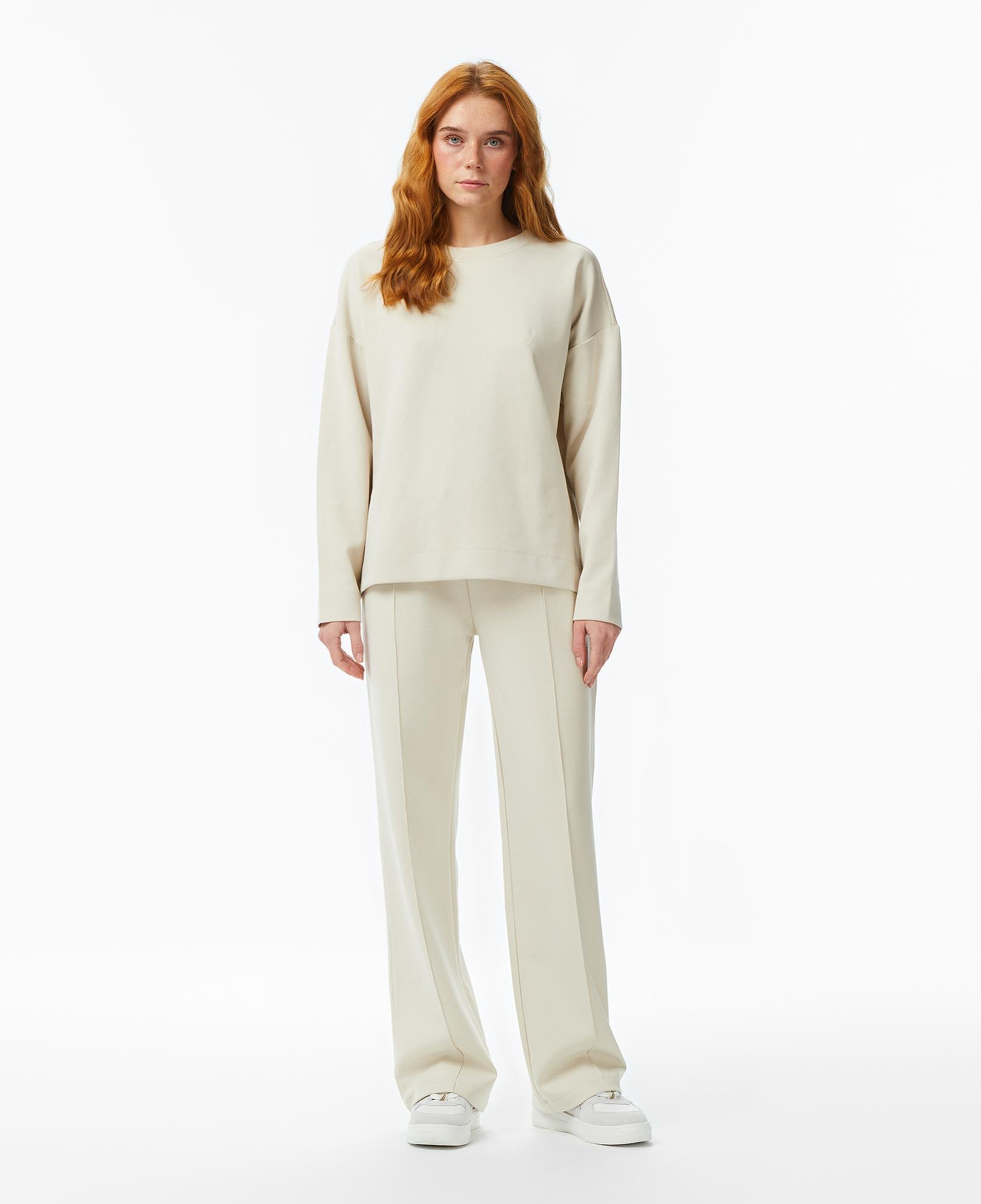 Nautica Kadın Bej Regular Fit Eşofman Altı