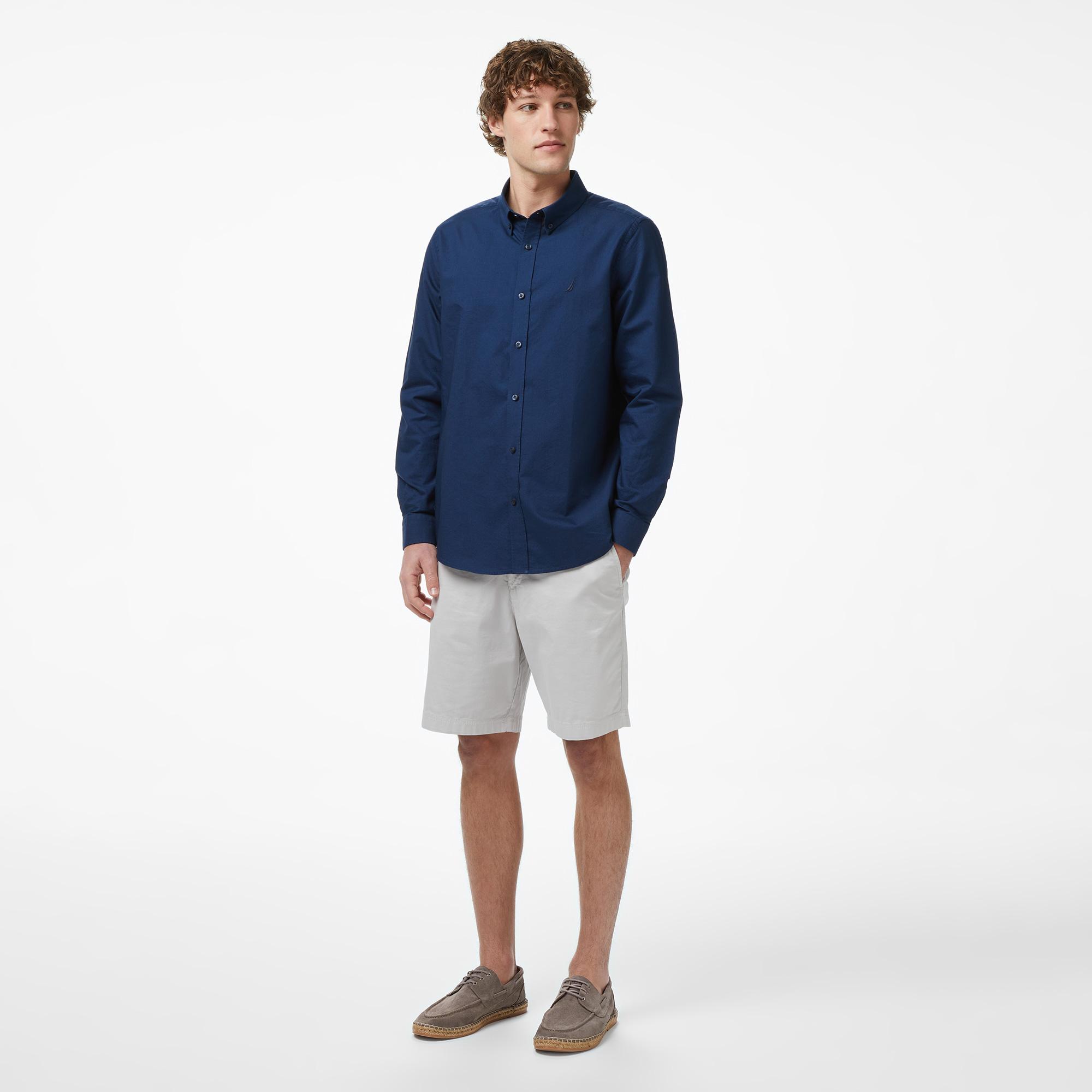 Nautica Erkek Lacivert Regular Fit Gömlek