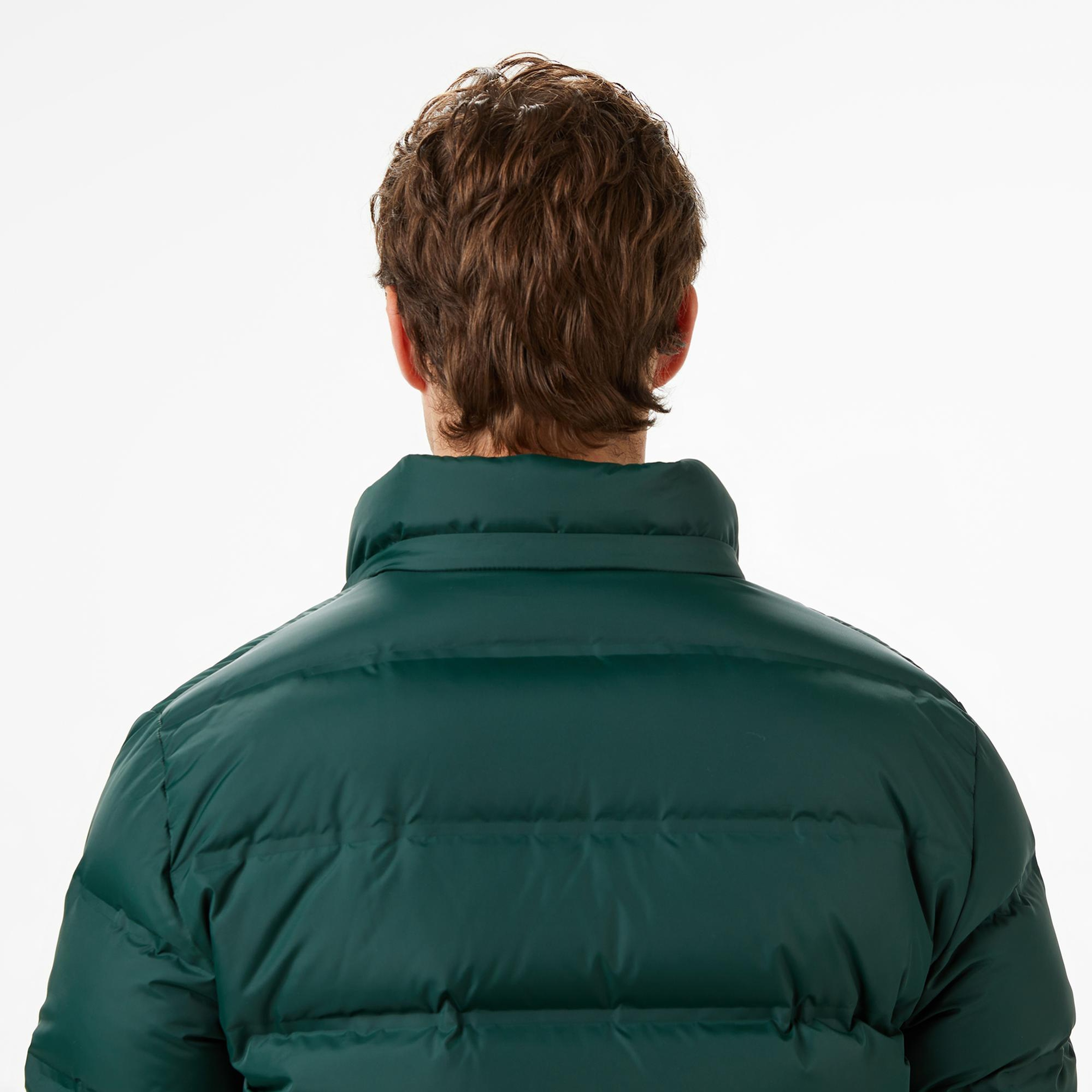 Lacoste Erkek Regular Fit Koyu Yeşil Şişme Mont