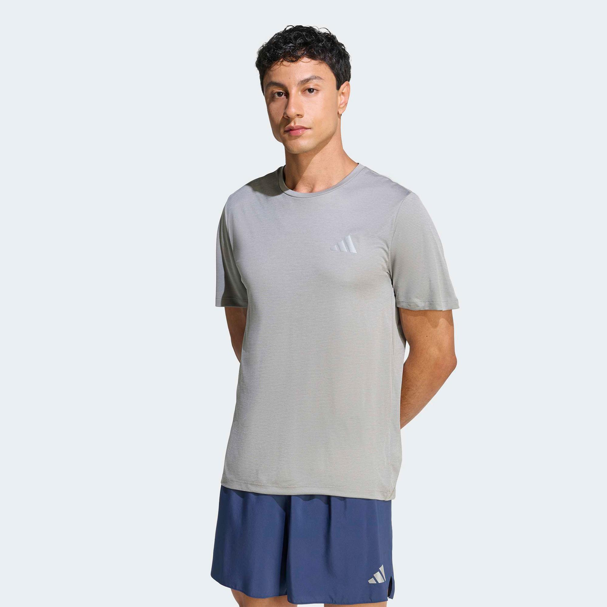 adidas Adi365 Running Essentials Erkek Gri T-Shirt