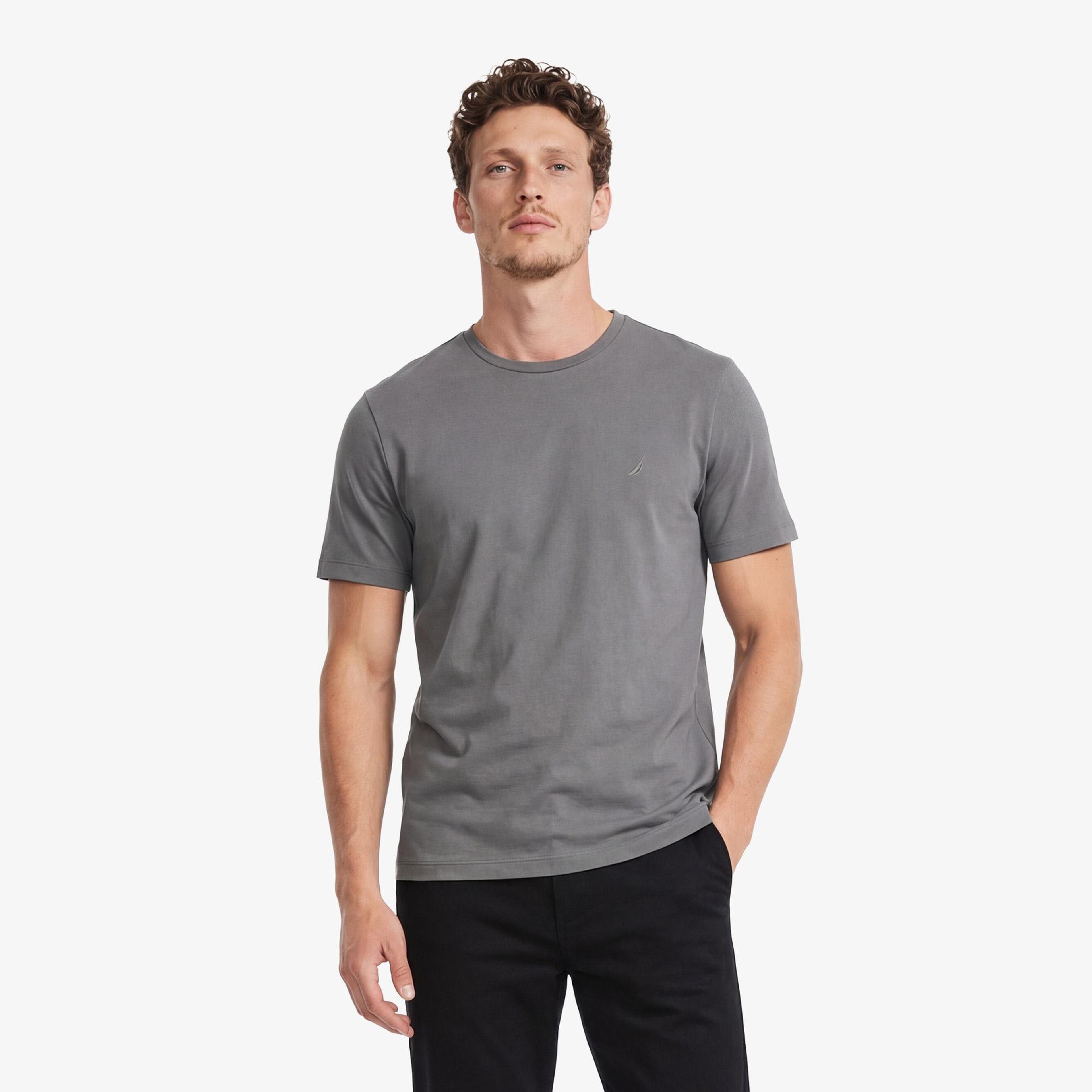 Nautica Erkek Gri Regular Fit T-Shirt
