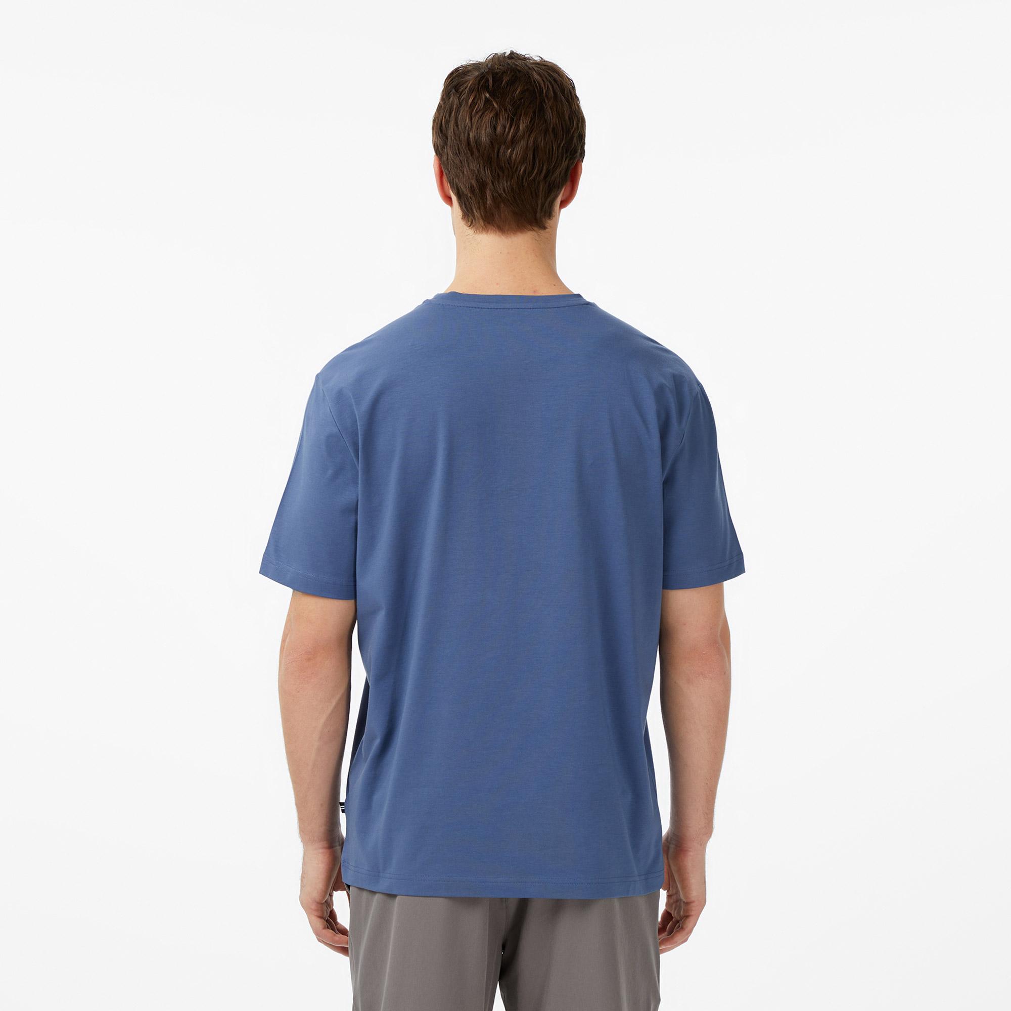Nautica Erkek Mavi Regular Fit T-Shirt