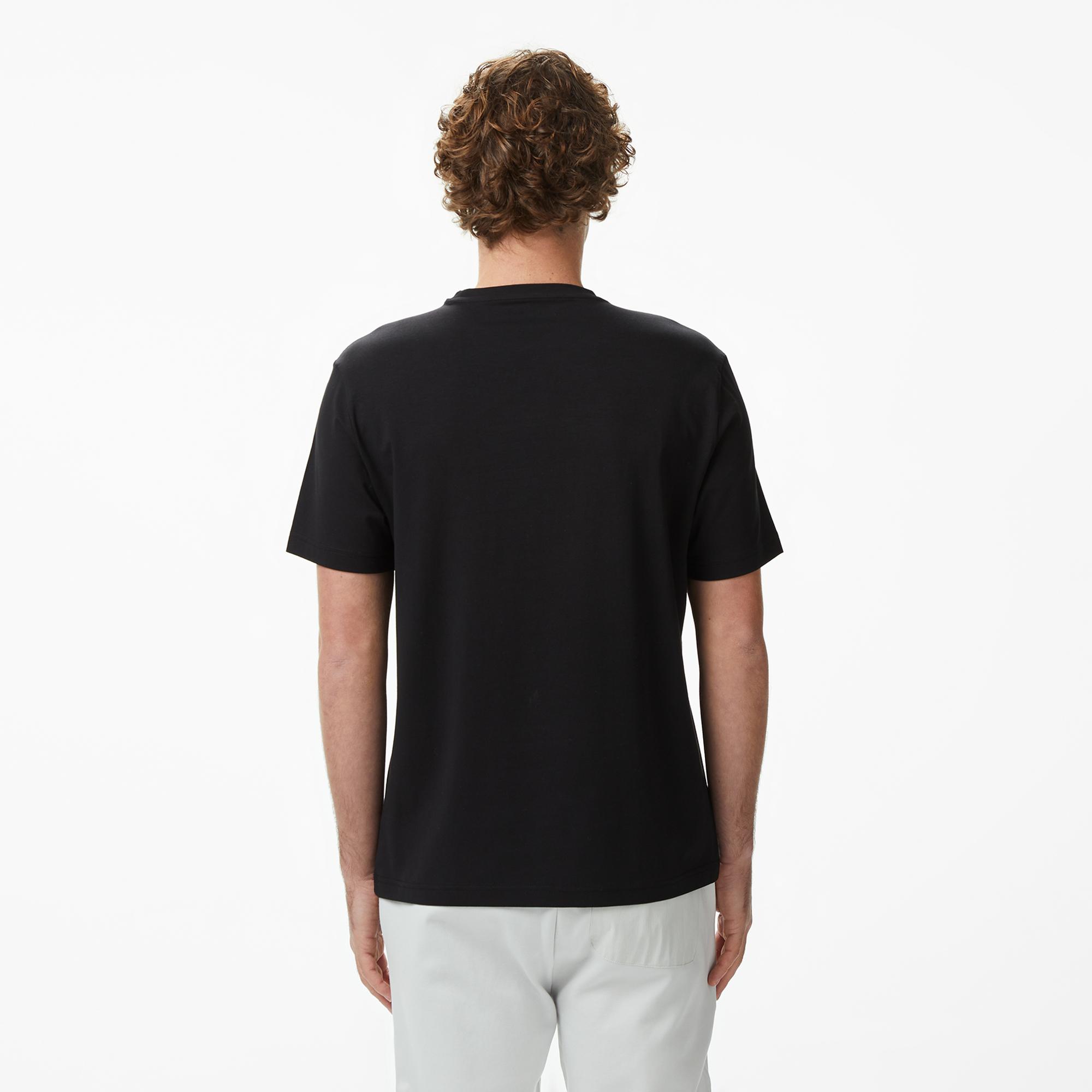 Nautica Erkek Siyah Regular Fit T-Shirt