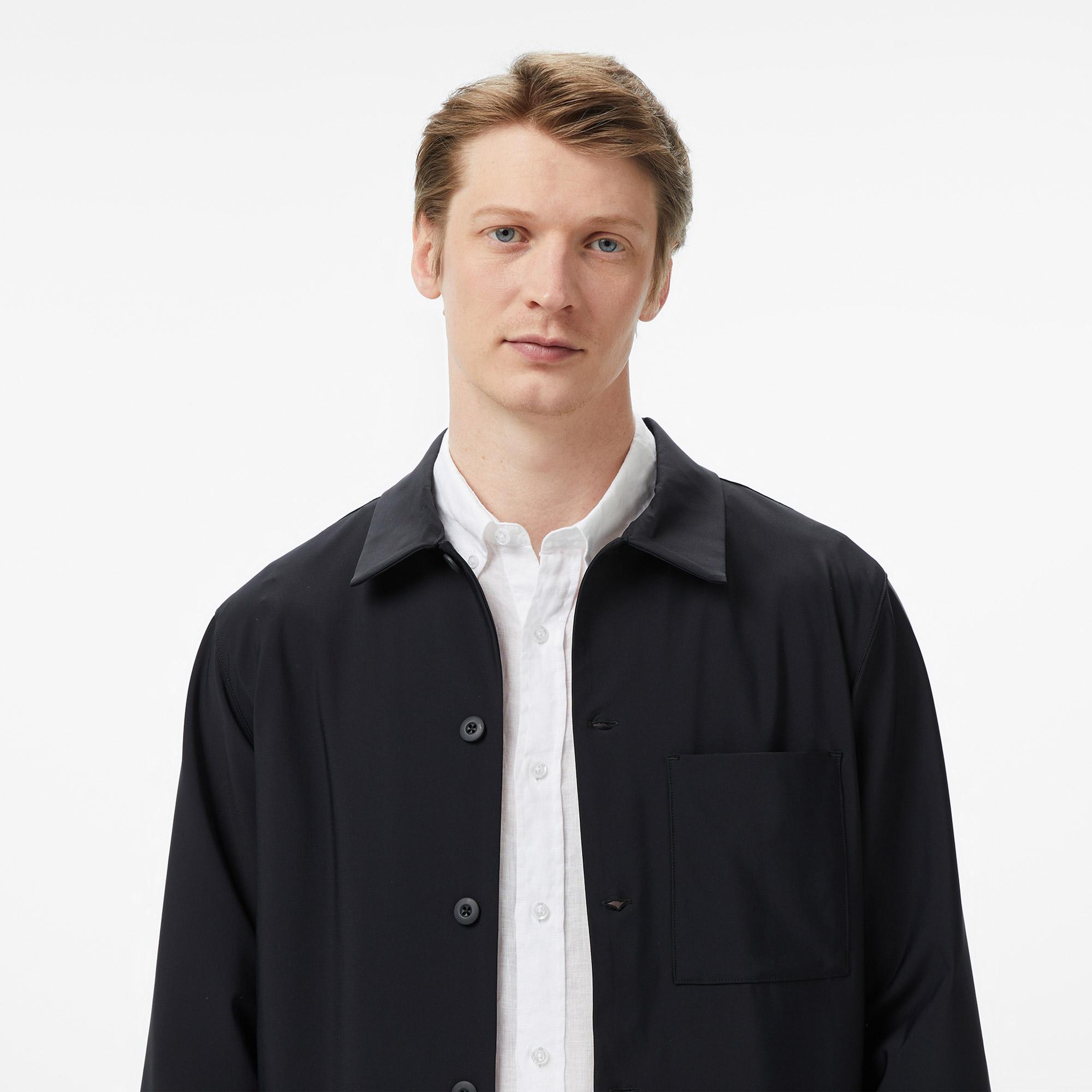 Nautica Erkek Siyah Regular Fit Gömlek